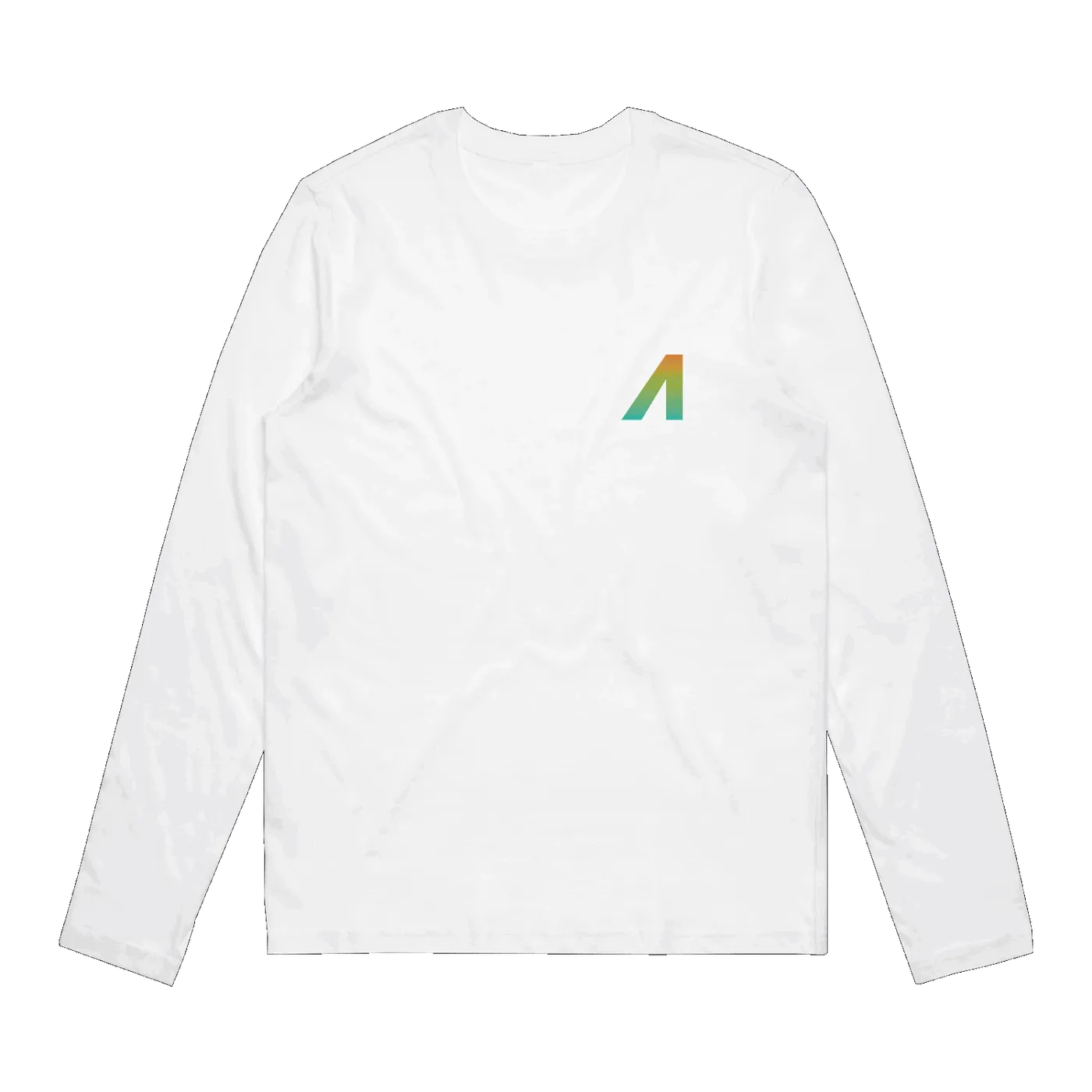 Audien - White Long Sleeve Gradient