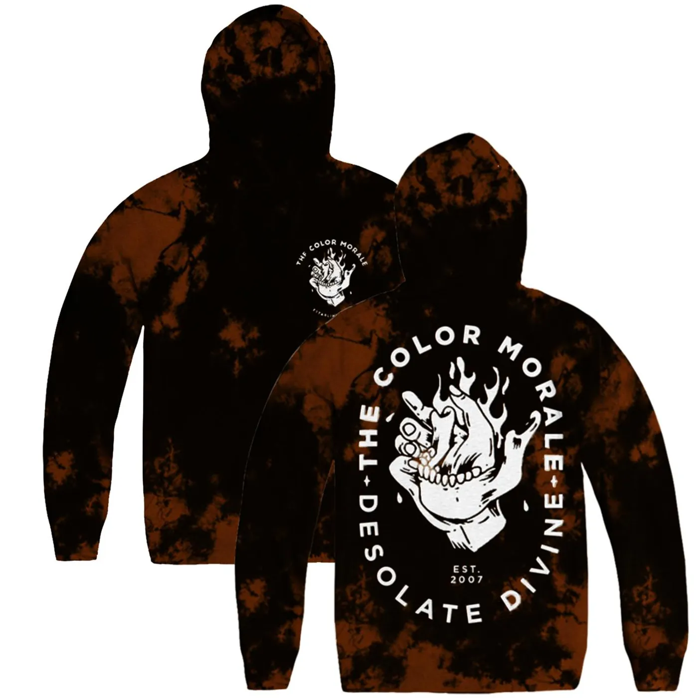 The Color Morale TCM Bleached Hoodie