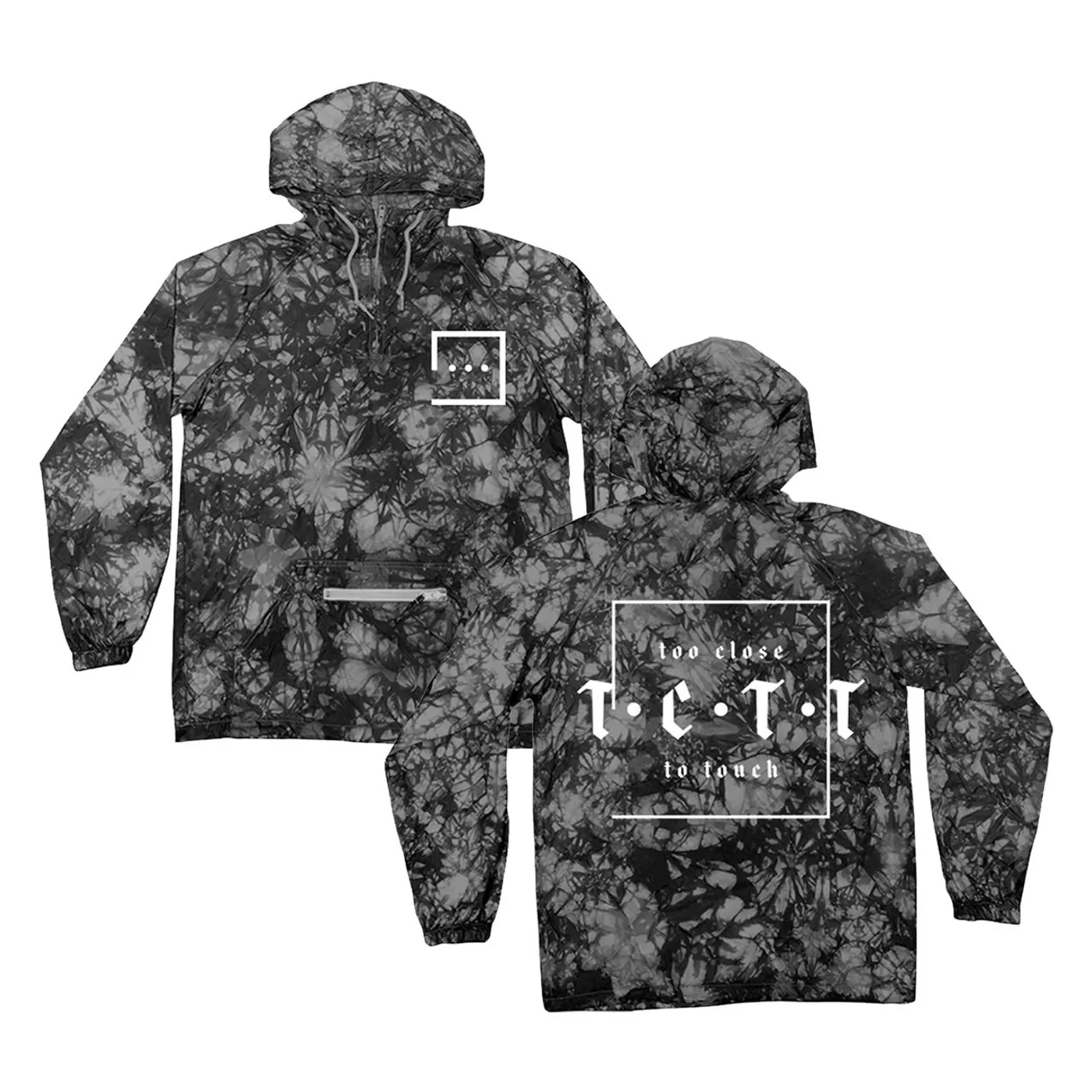 Too Close To Touch TCTT - Dyed Windbreaker