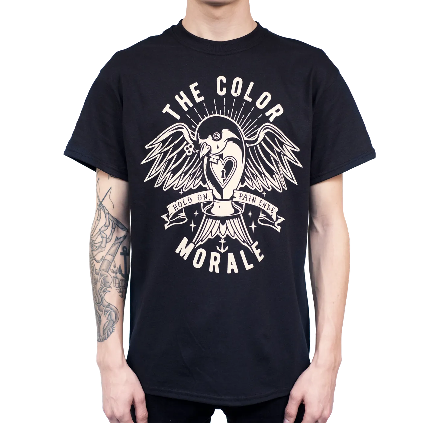 The Color Morale TCM Black Sparrow Tee