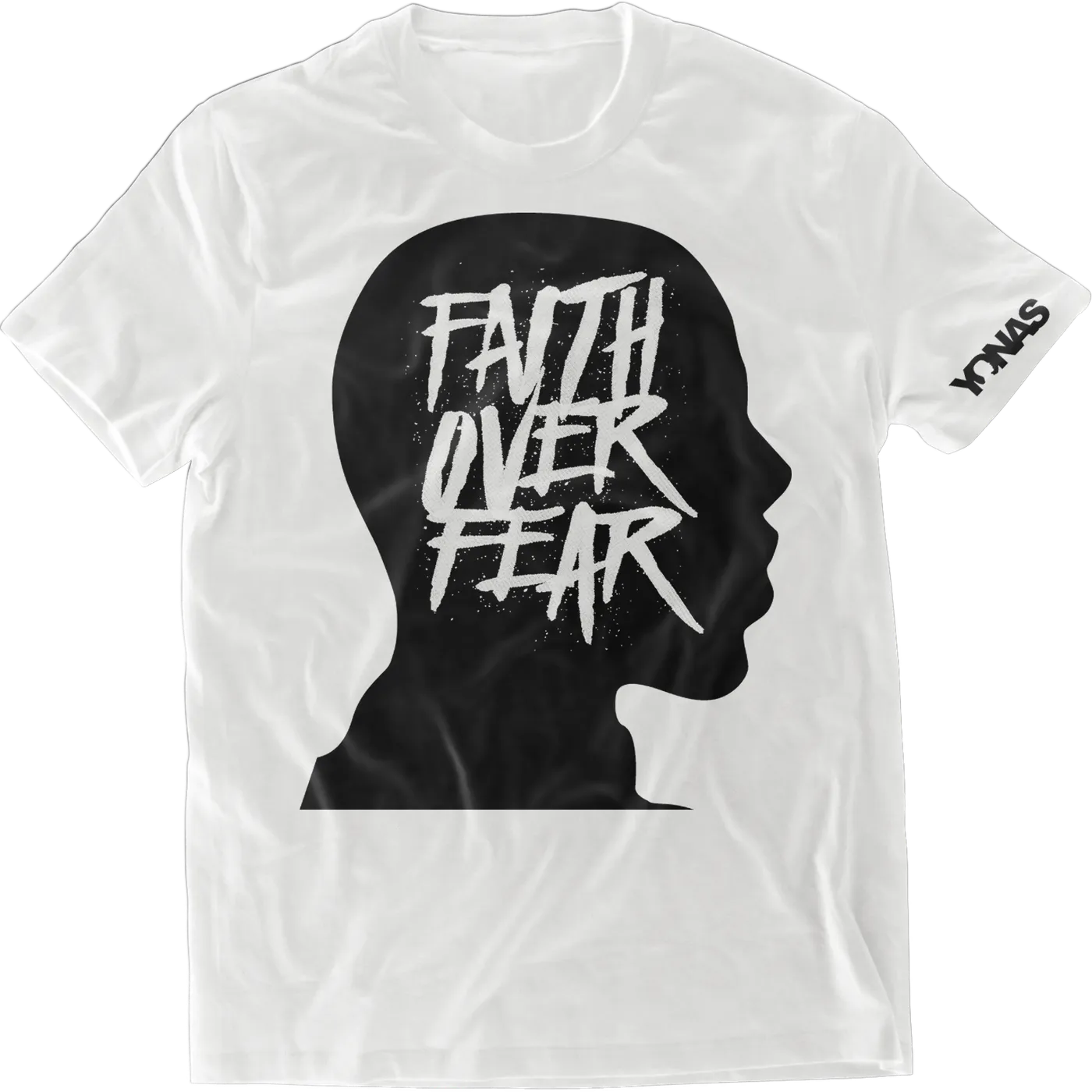 YONAS Faith Over Fear T-shirt (White)