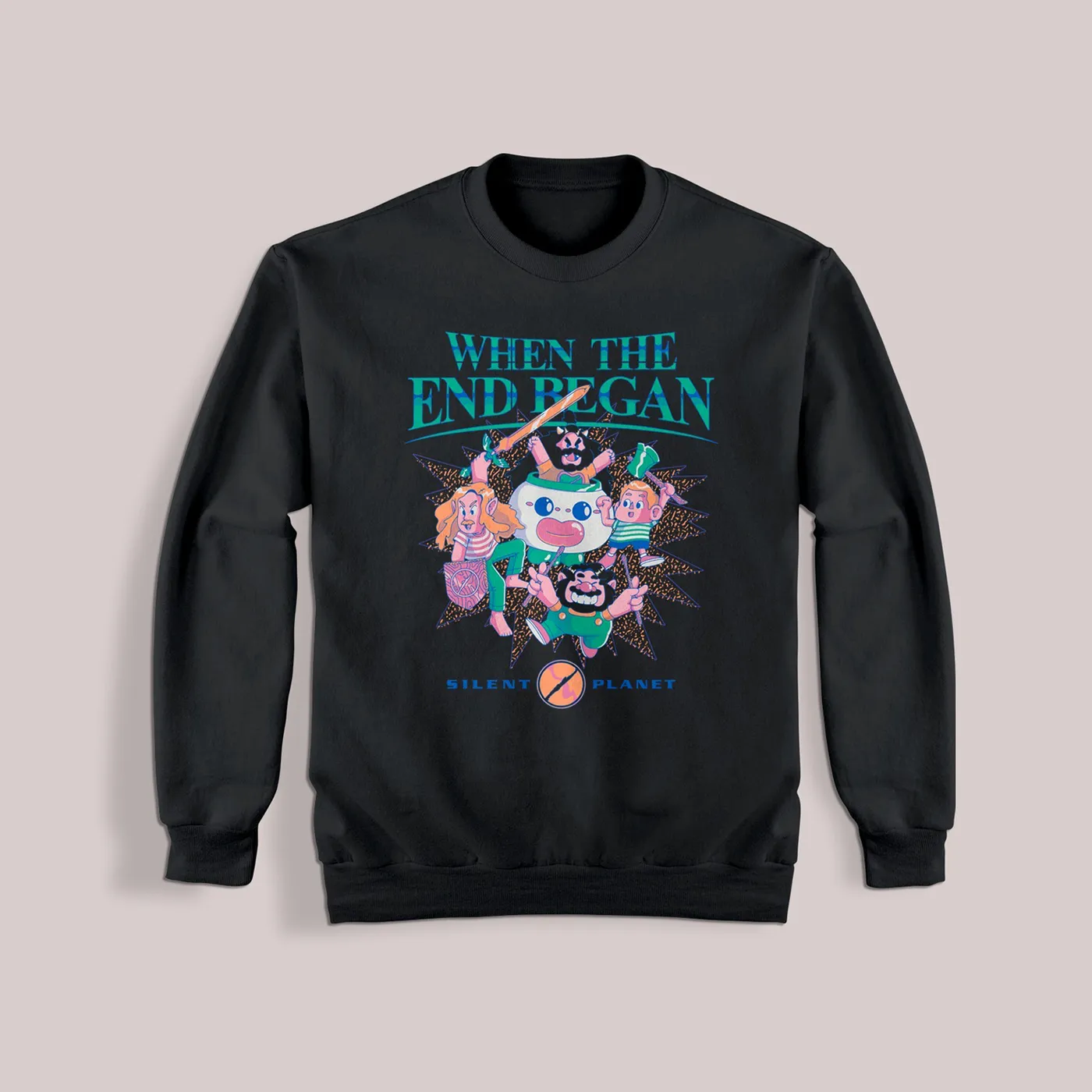Silent Planet Silent Smash Bros Crewneck