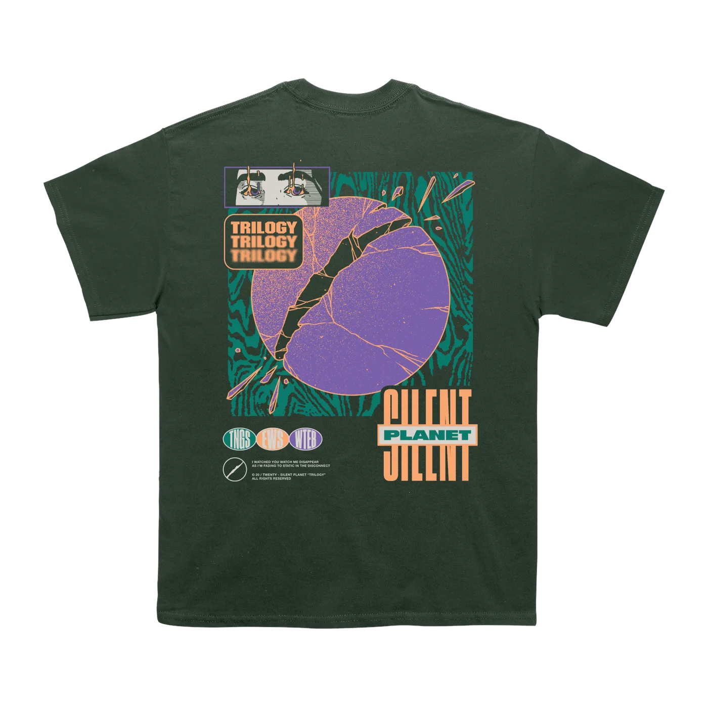 Silent Planet Green Trilogy Tee