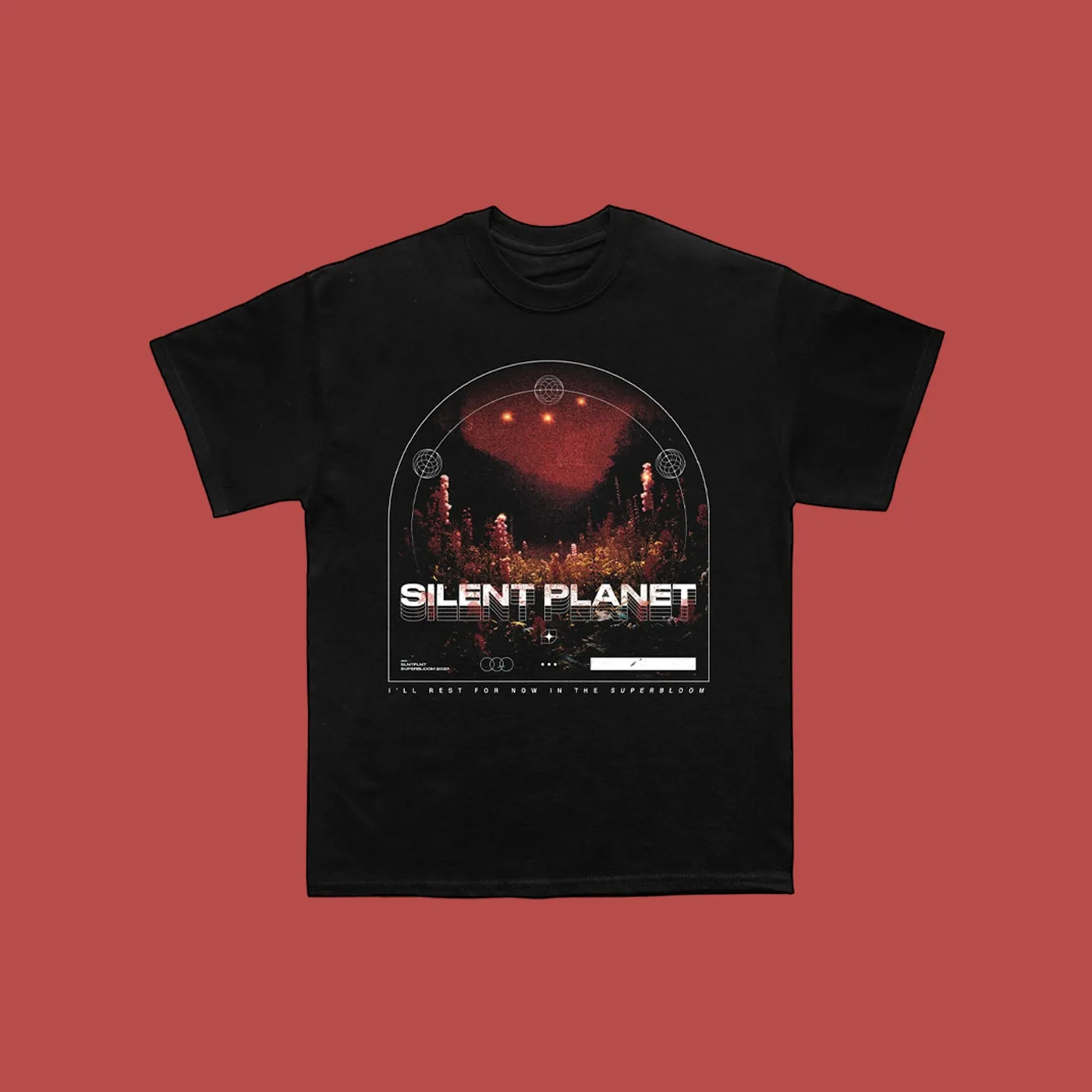 Silent Planet Superbloom Tracklist Tee