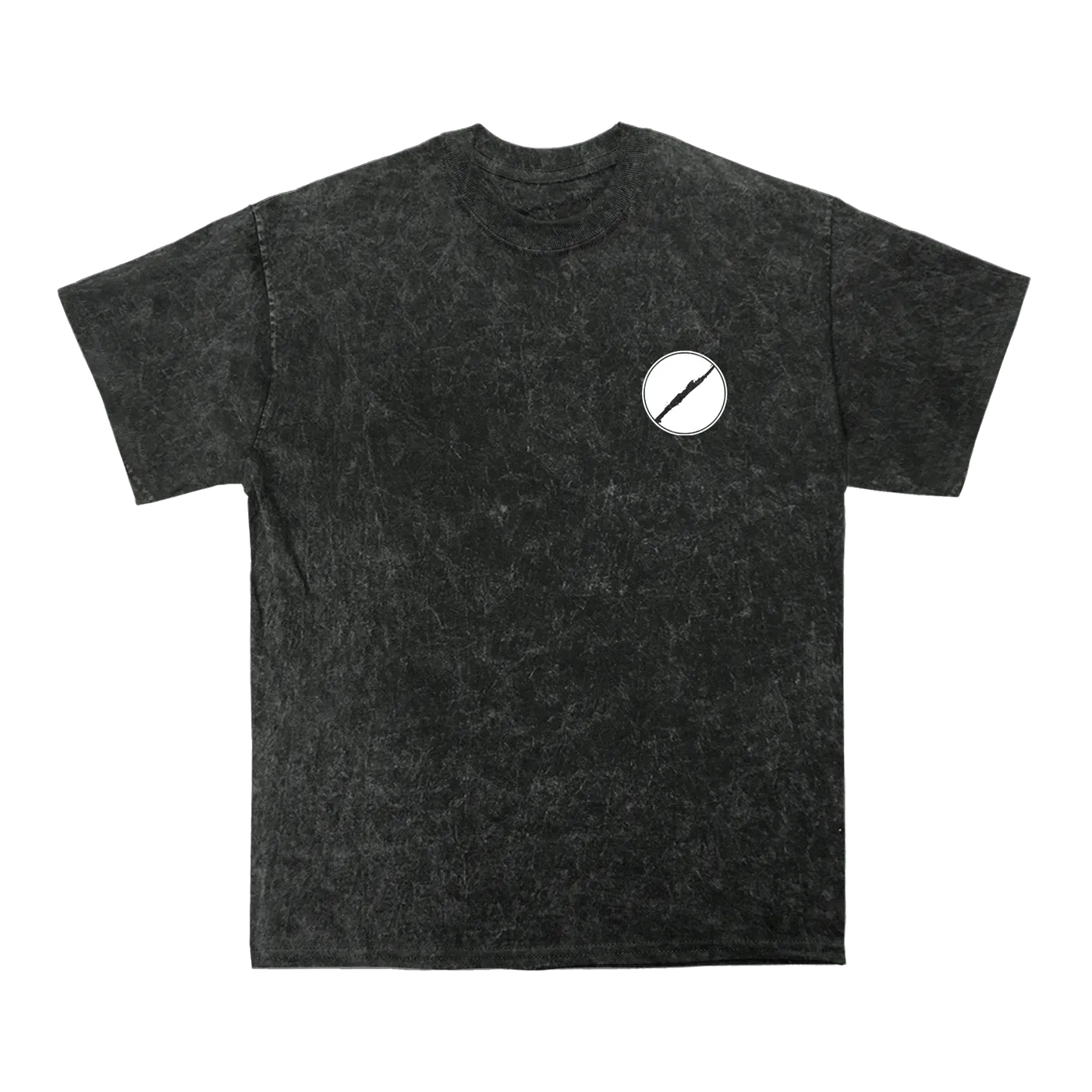 Silent Planet Heal Us Breast Print T - Mineral Wash Black