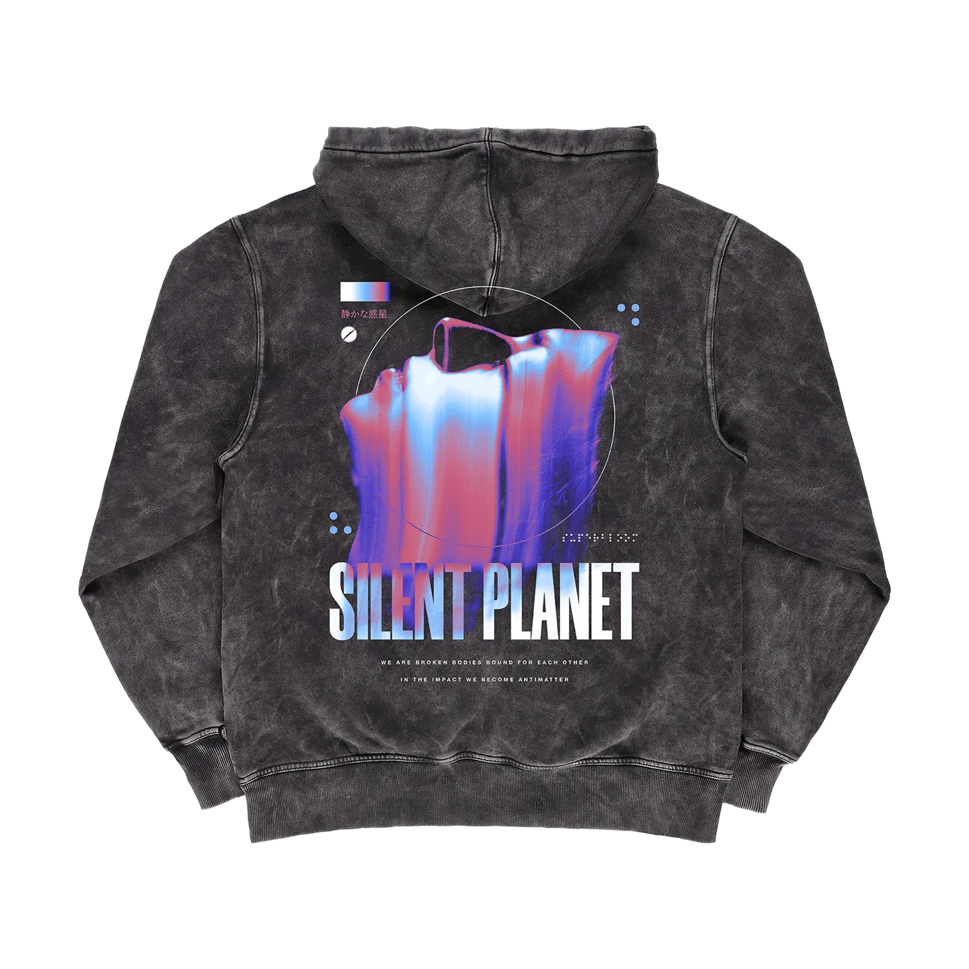 Silent Planet Melting Face Mineral Dye Hoodie