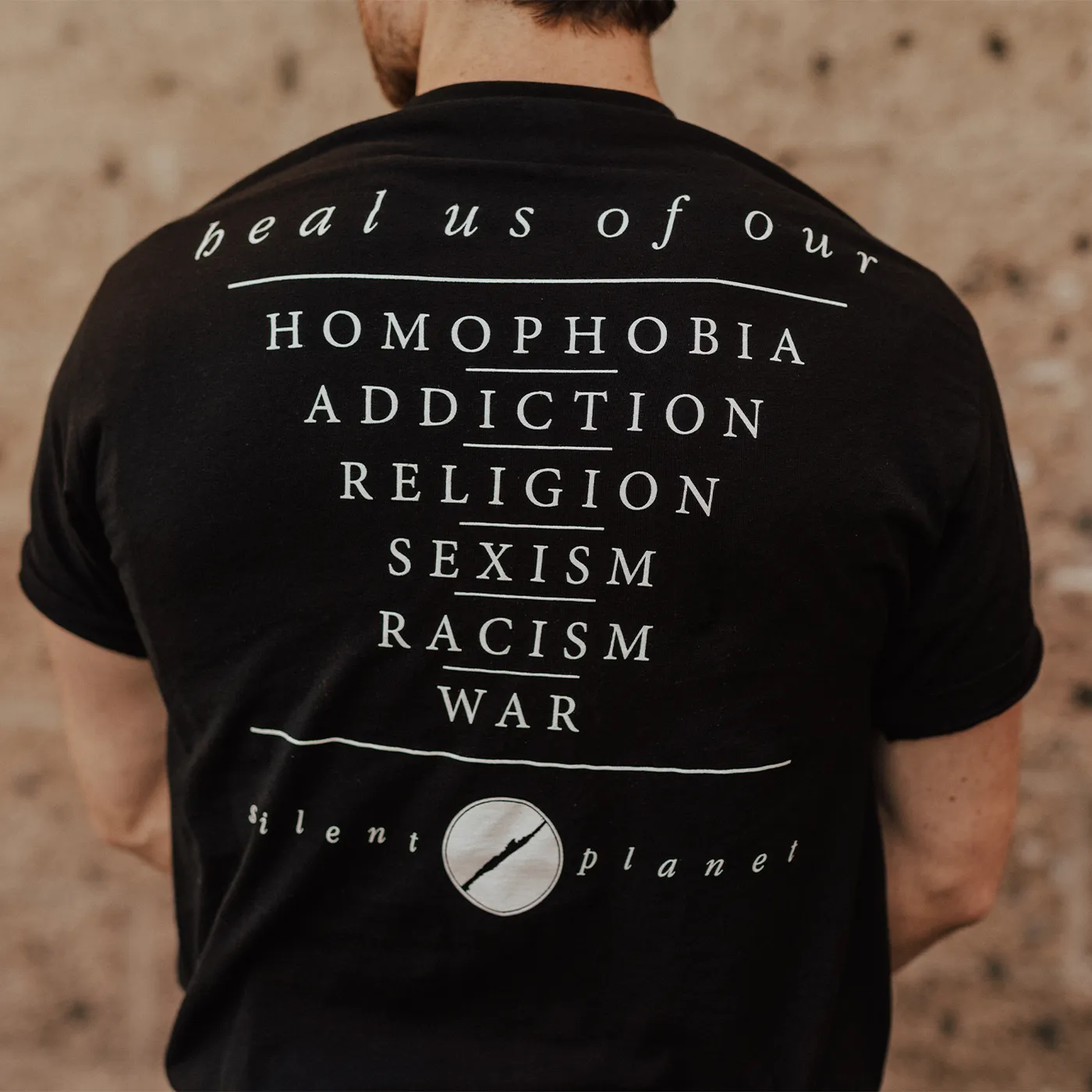 Silent Planet Heal Us Breast Print Tee