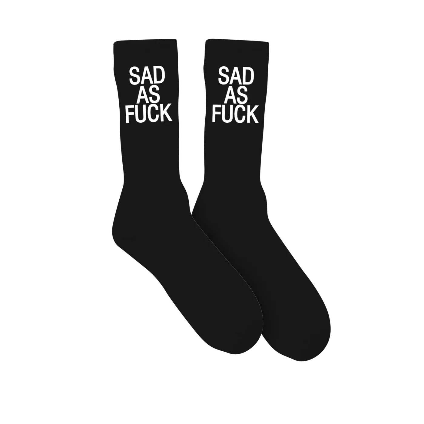 Emo Nite Sad As Fuck Socks