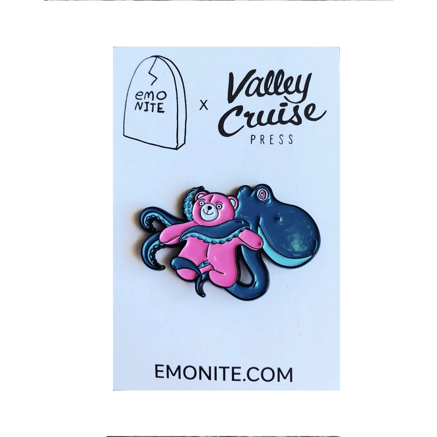 Emo Nite Octopus Pin
