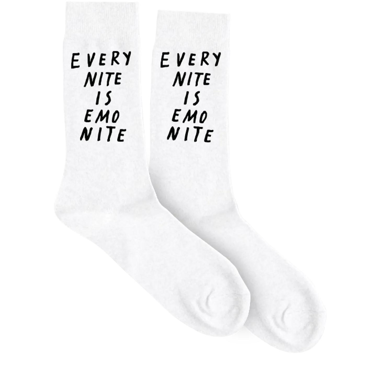 Emo Nite ENIEN White Socks