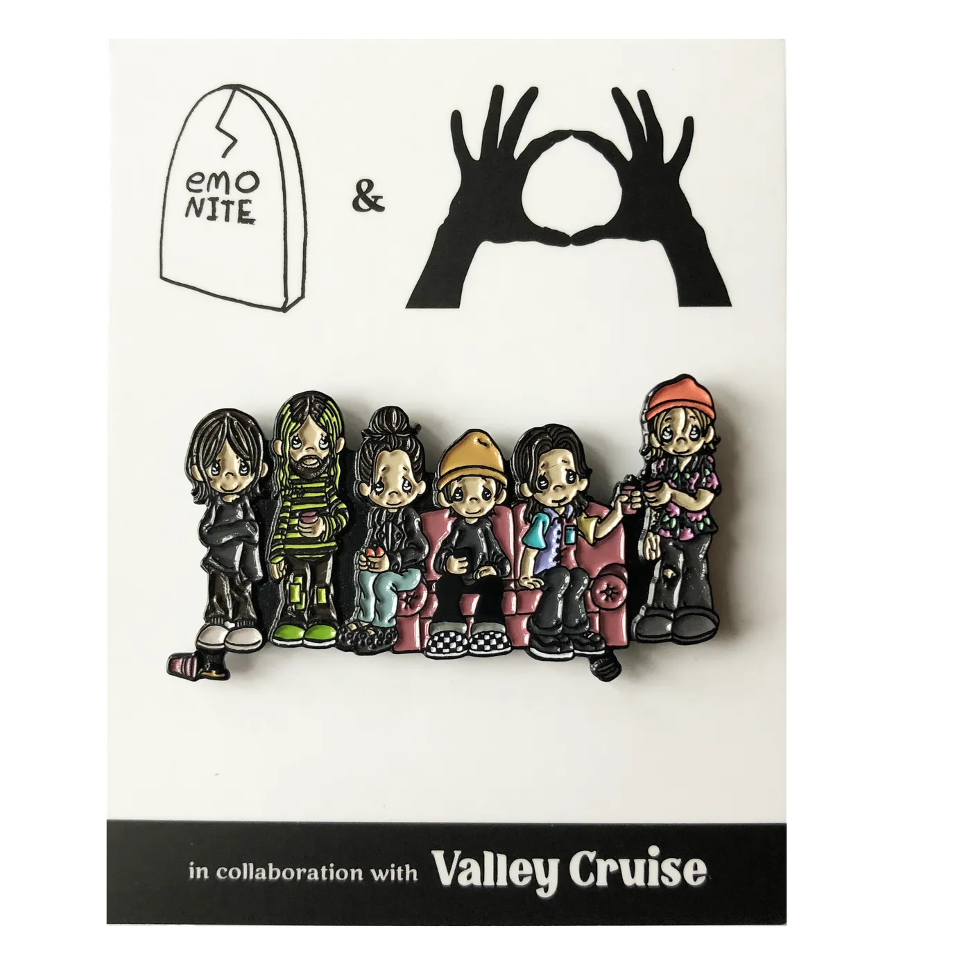 Emo Nite Want House Party Tour Pin