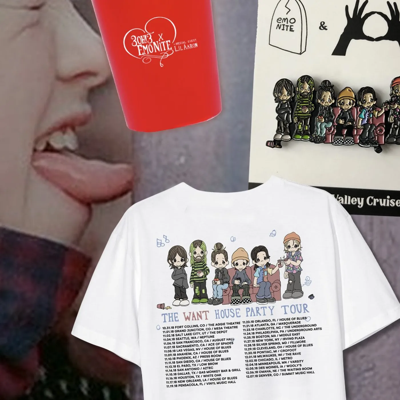 Emo Nite Want House Party Tour Bundle