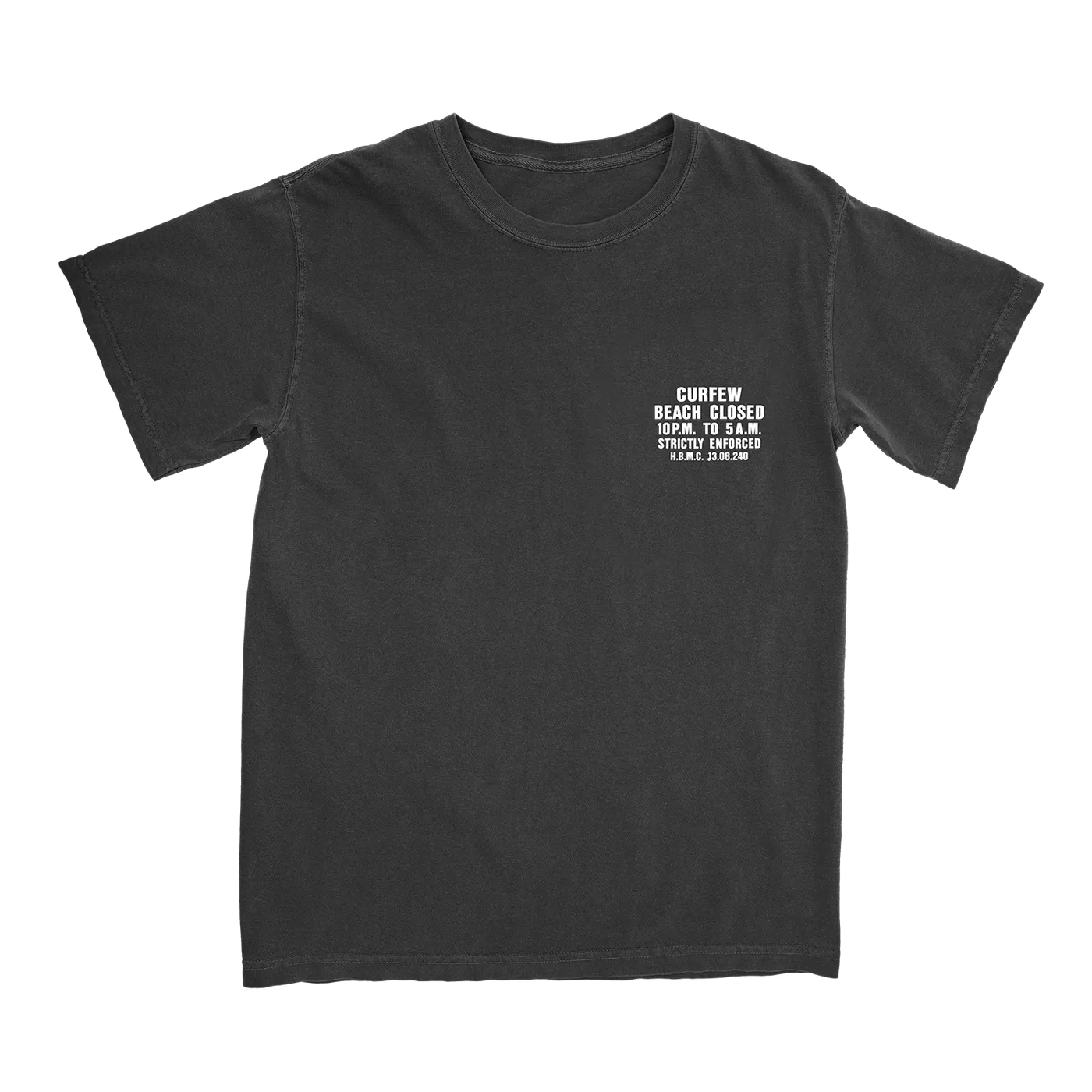 Yung Pinch Black Beach Curfew Tee