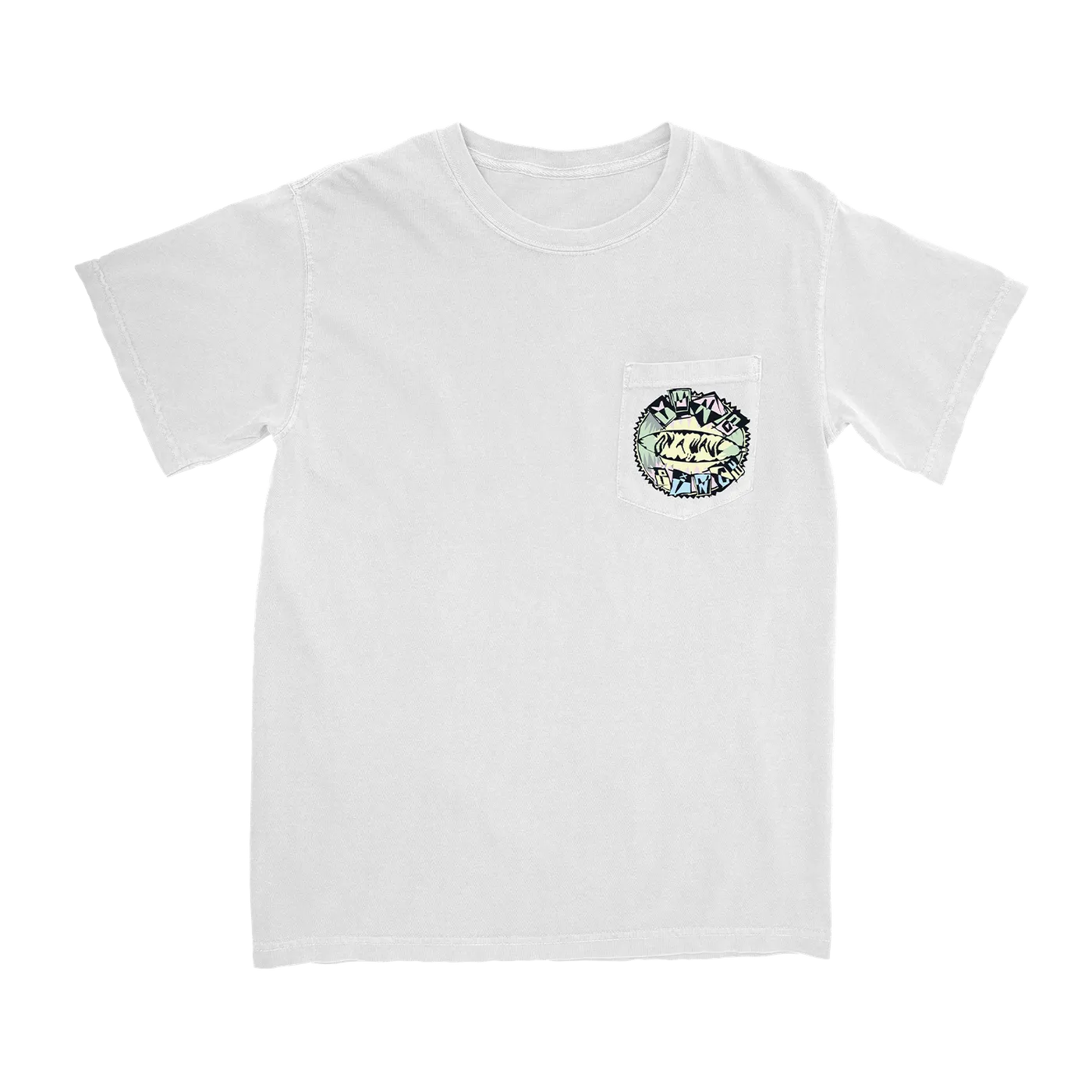 Yung Pinch White Retro Pocket tee