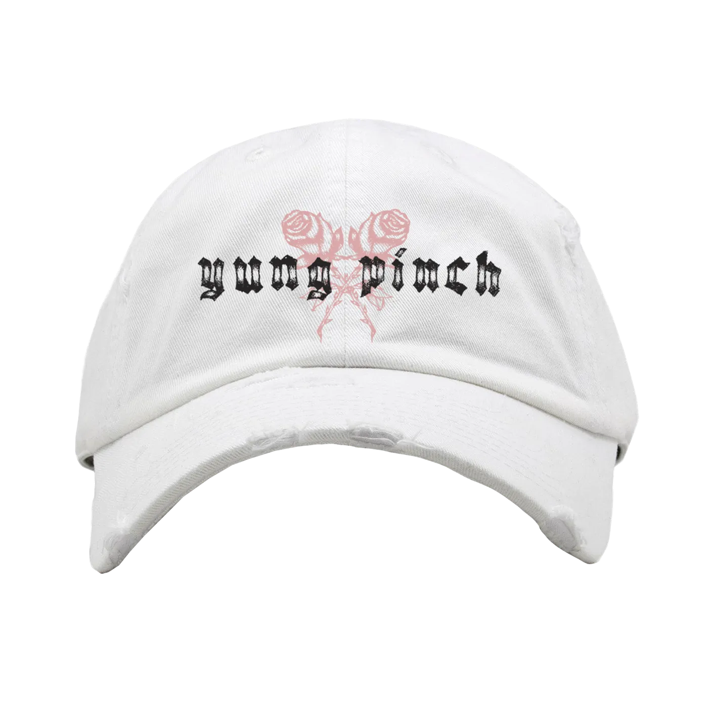 Yung Pinch White 4Ever Rose Hat