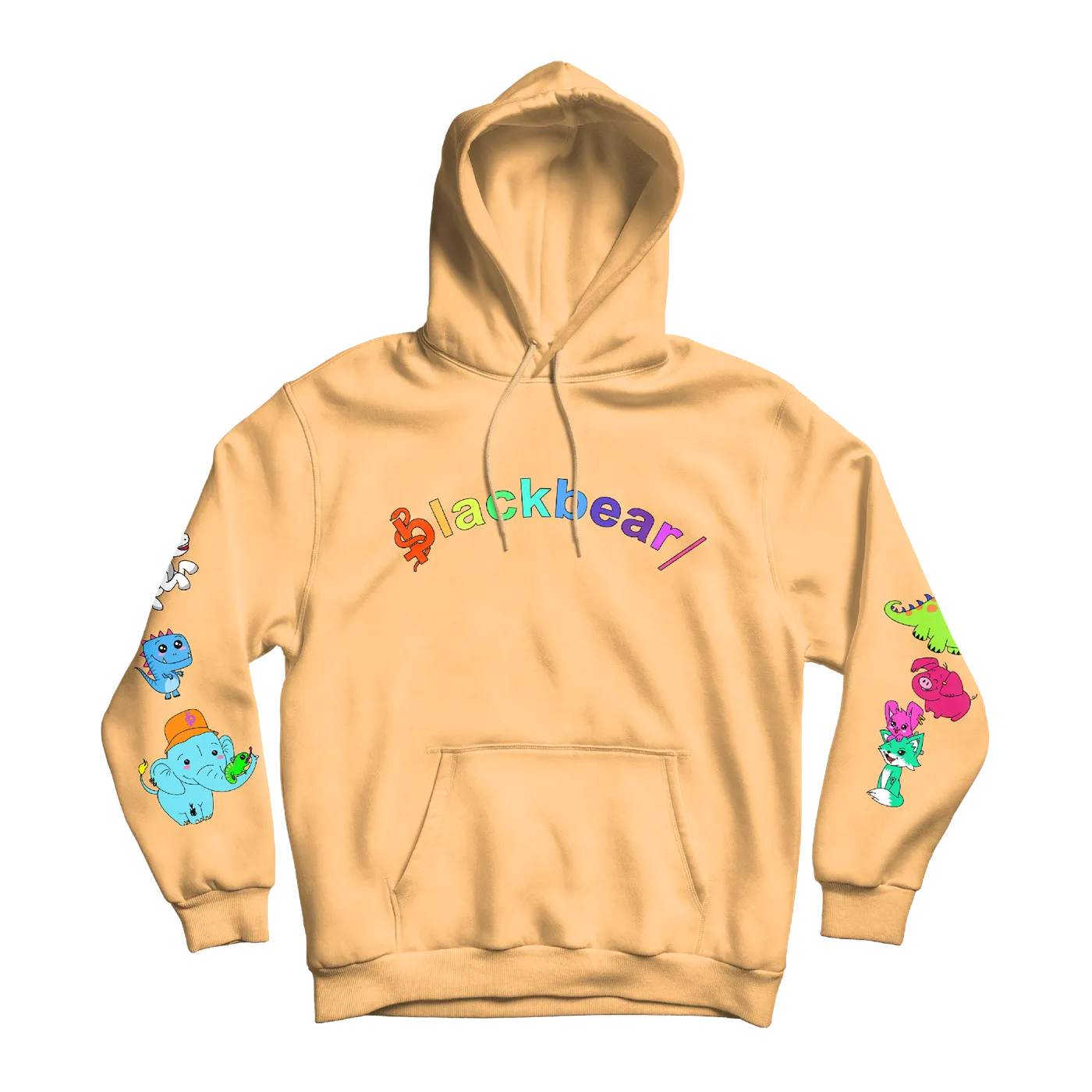 blackbear Anxiety Free Hoodie (Peach)