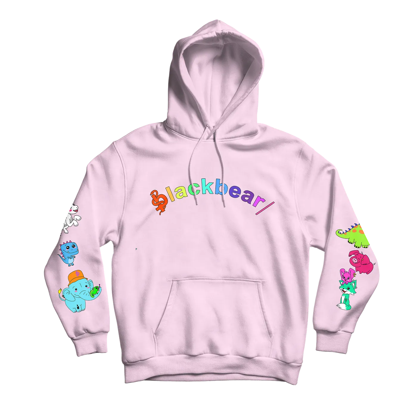 blackbear Anxiety Free Hoodie (Light Pink)
