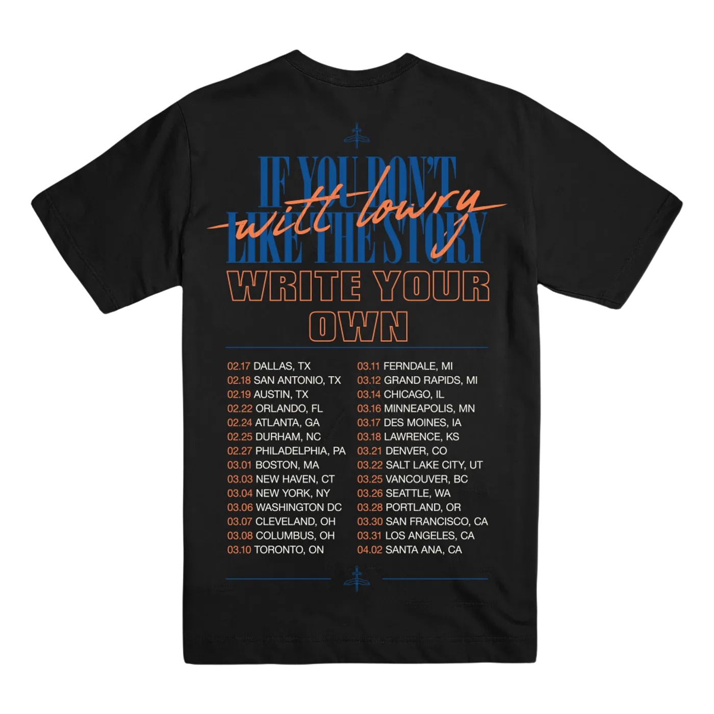 Witt Lowry IYDLTSWYO Tour Tee (Black)