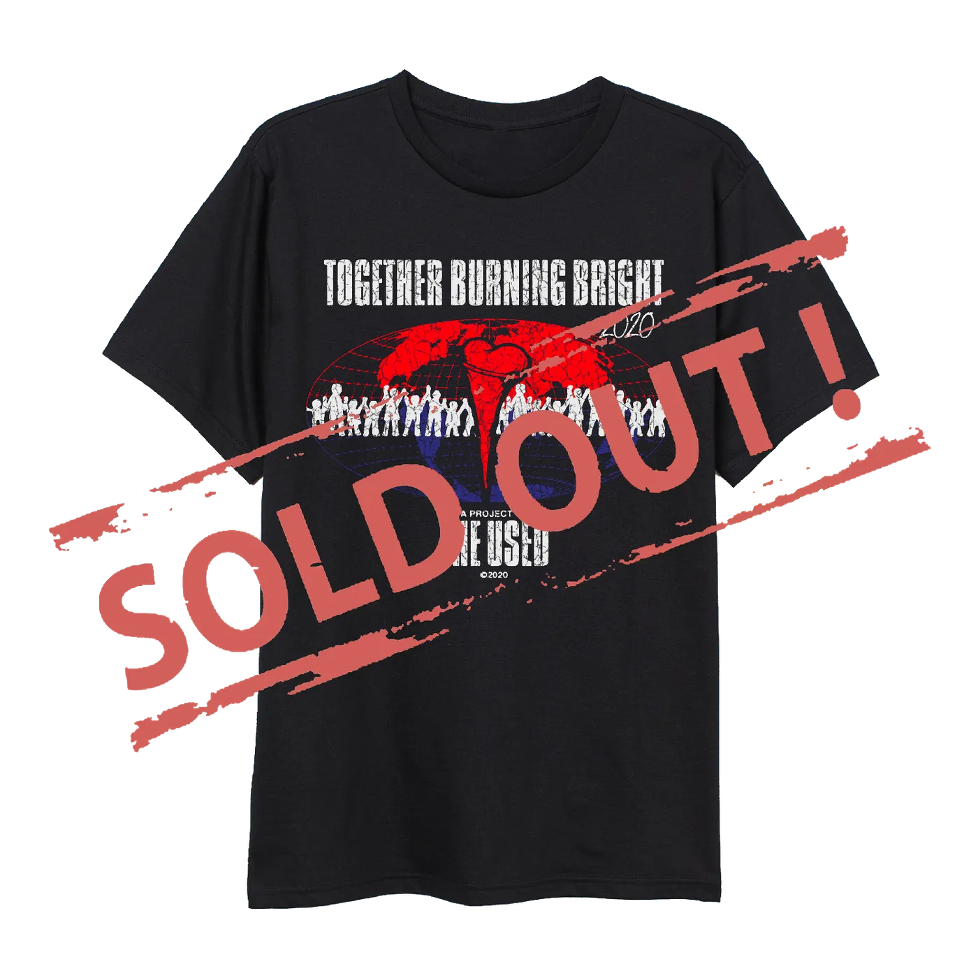 The Used Together Burning Bright Tee (Charity Tee)