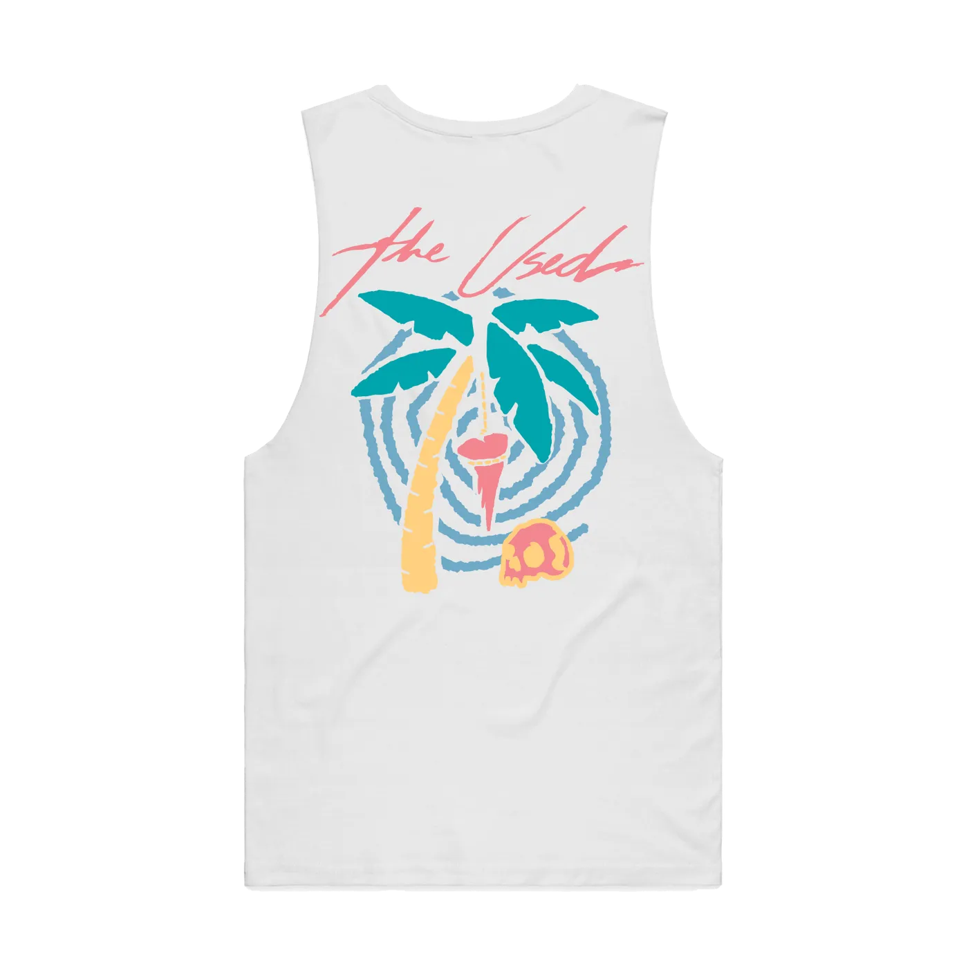 The Used White Hot Summer Sleeveless Tank