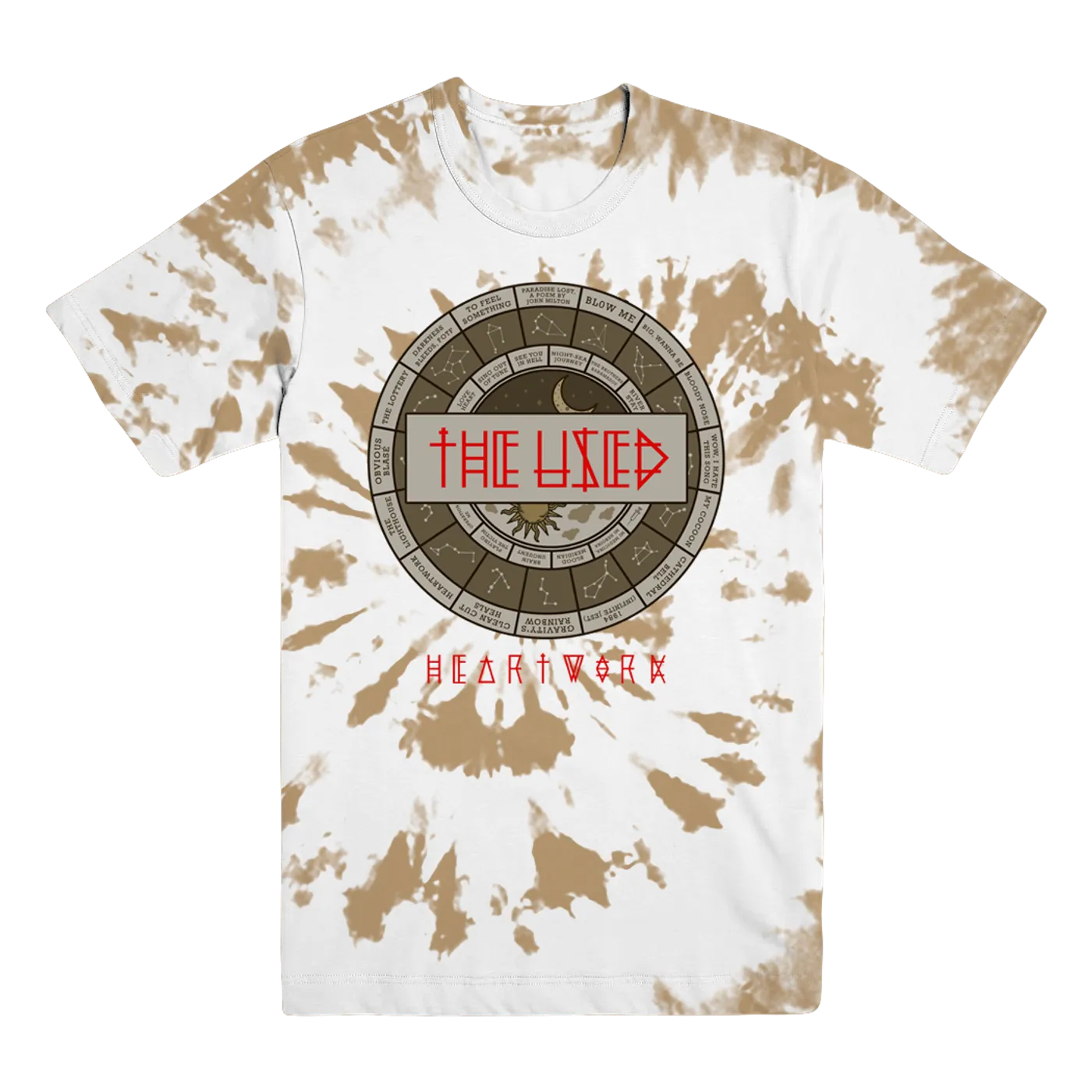 The Used Heartwork Deluxe Dyed Tee