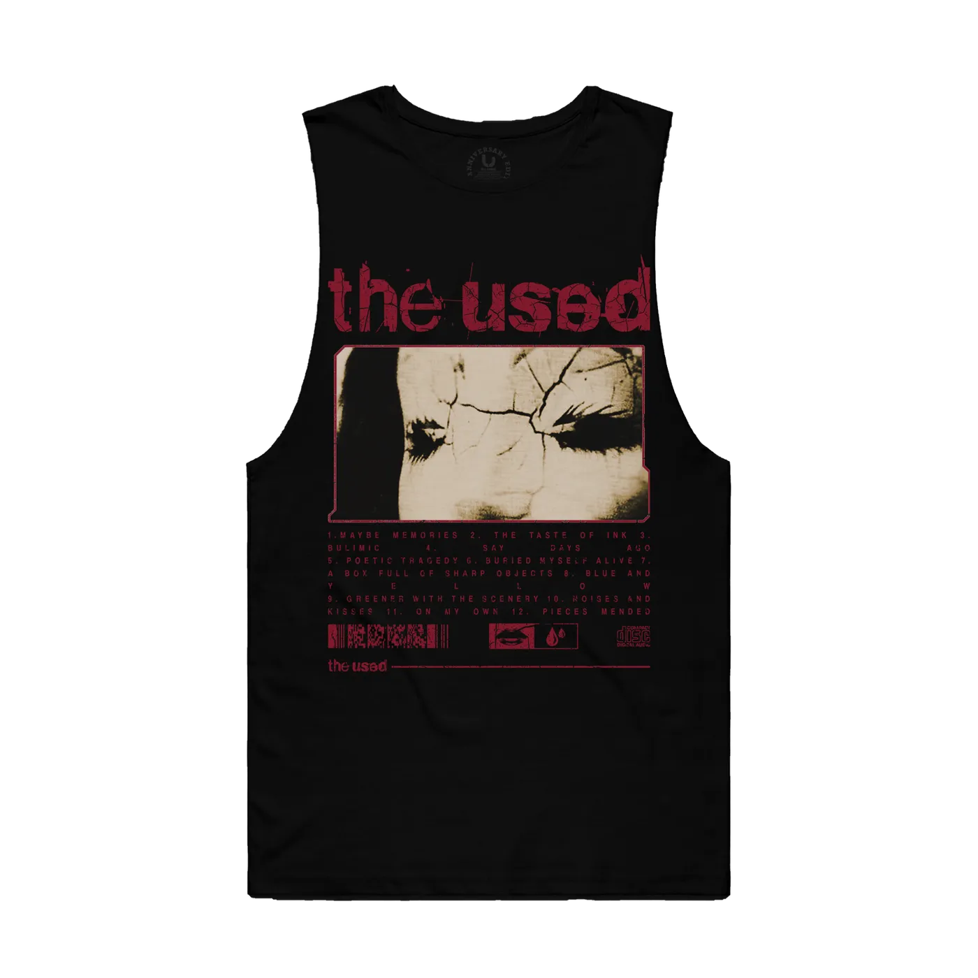 The Used Self Titled Sleeveless