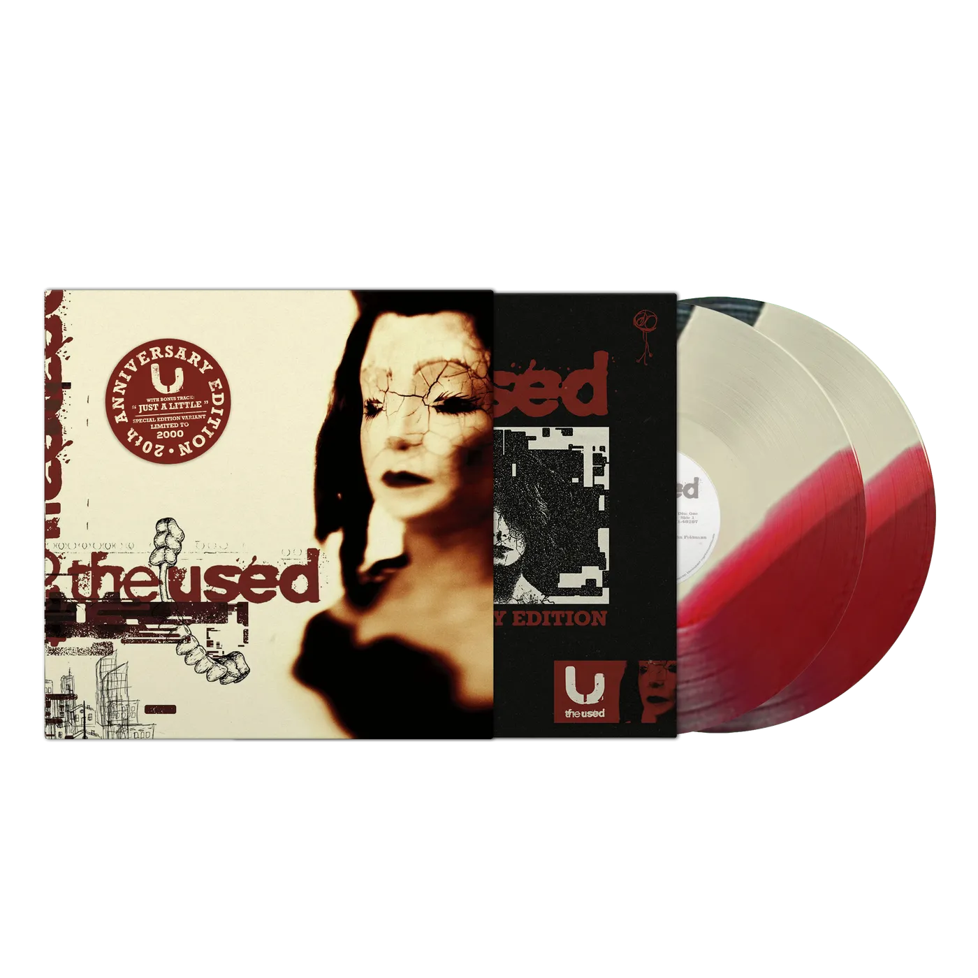 The Used Self Titled 20th Anniversary LP - Black, Bone, Oxblood (Vinyl)