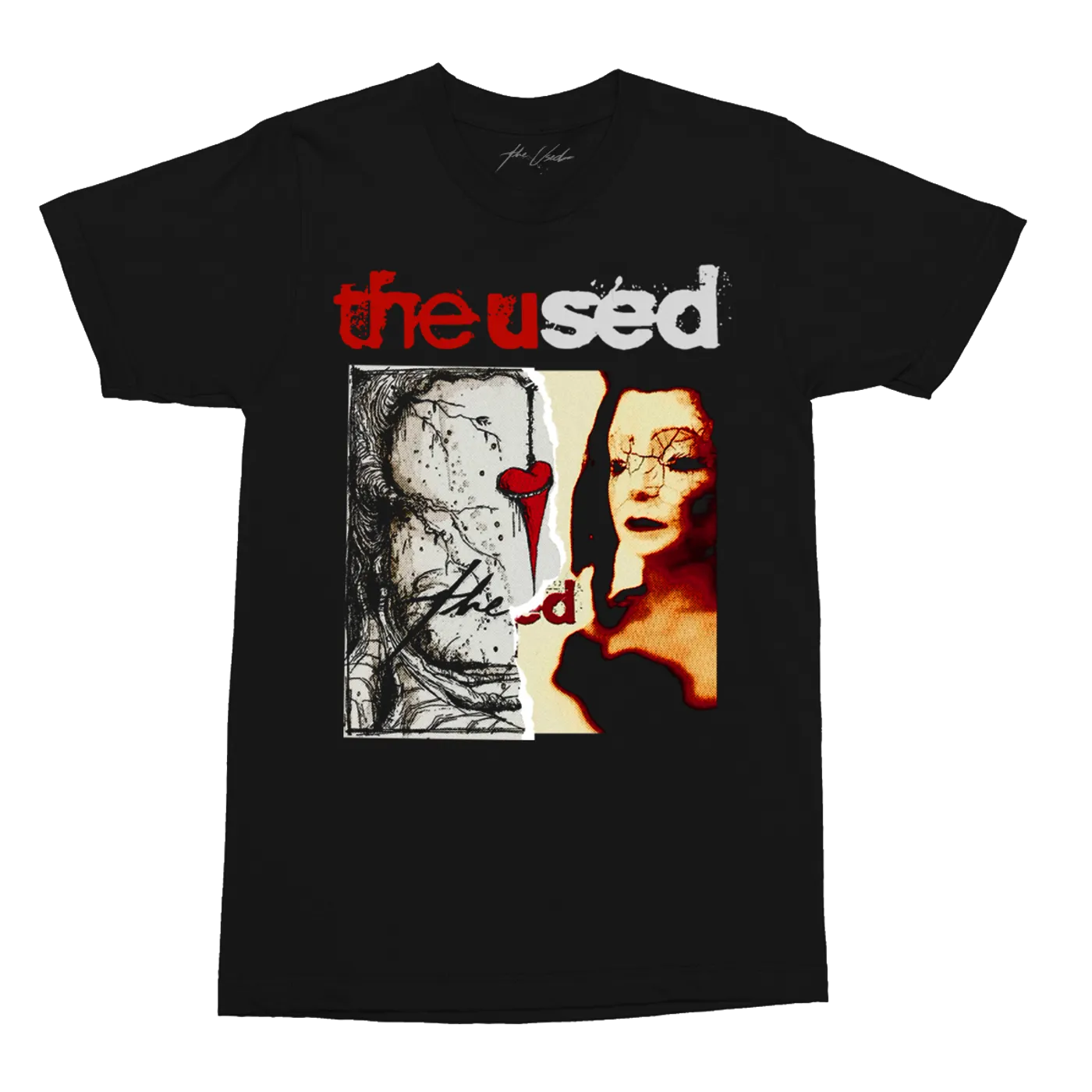 The Used Split Tee