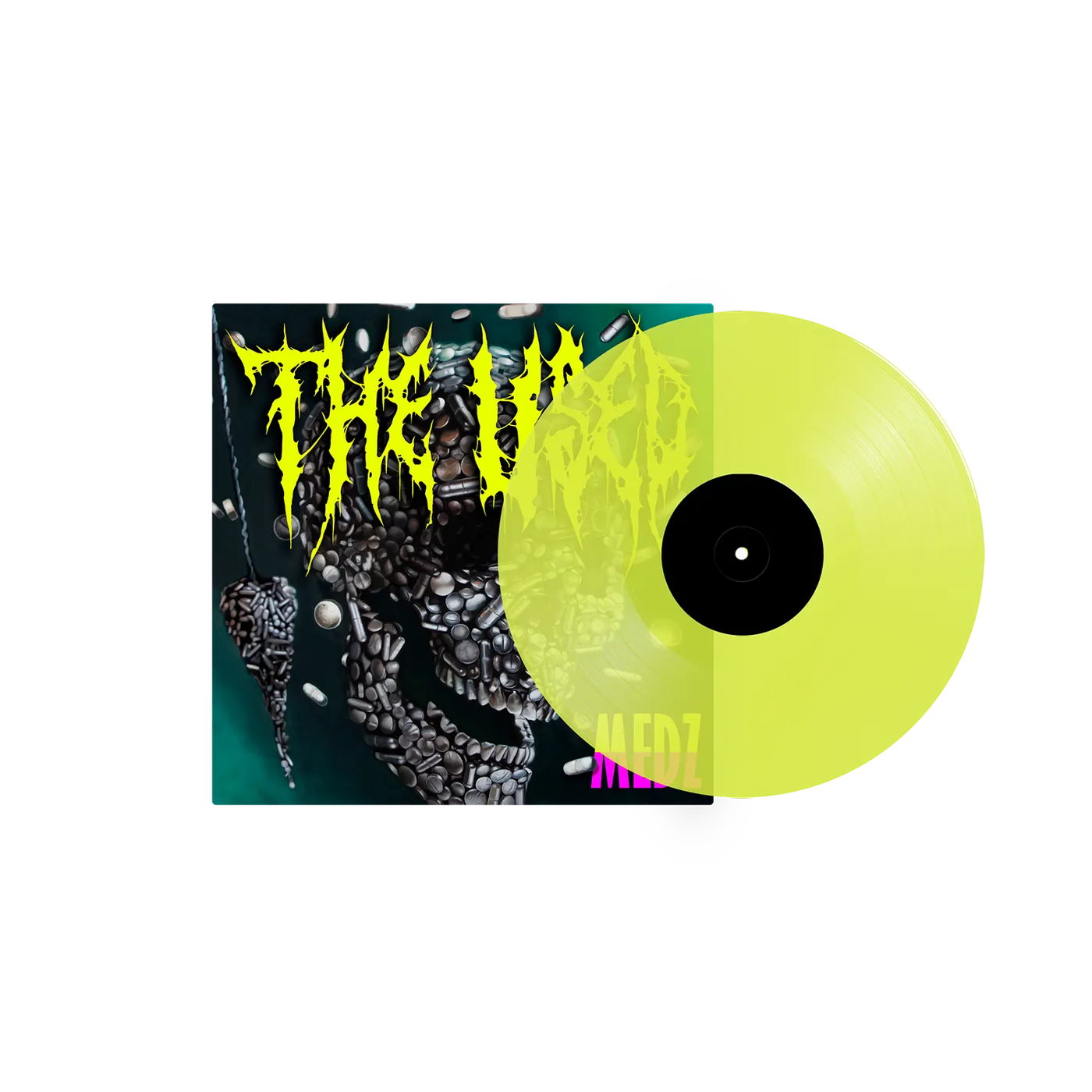 The Used Medz Vinyl (Transparent Neon Yellow)