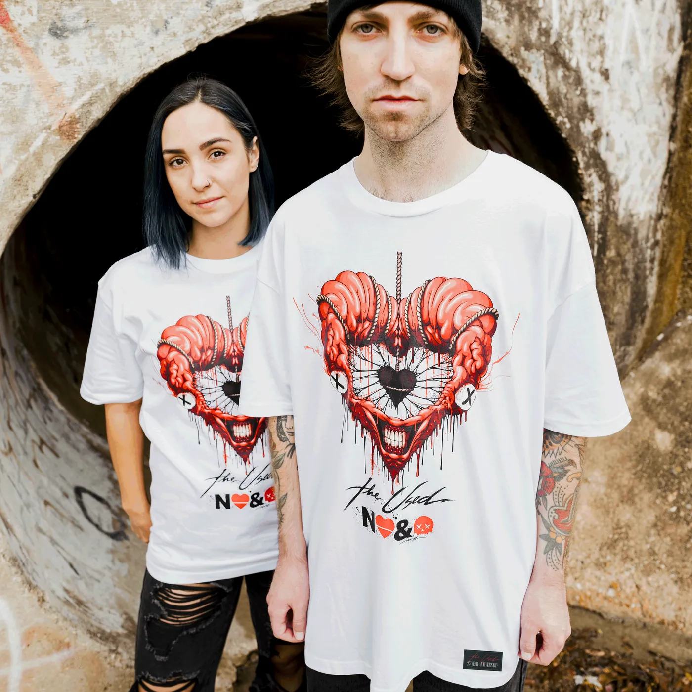 The Used In Love and Death 25 Year Tee