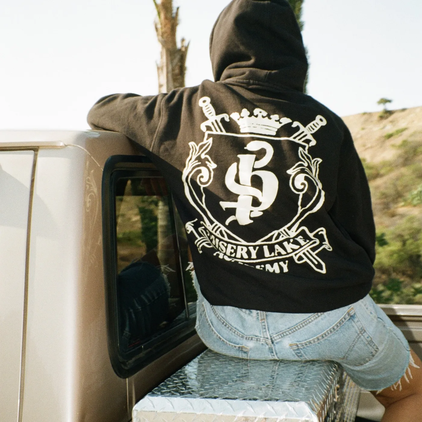 blackbear Misery Lake Crest Hoodie