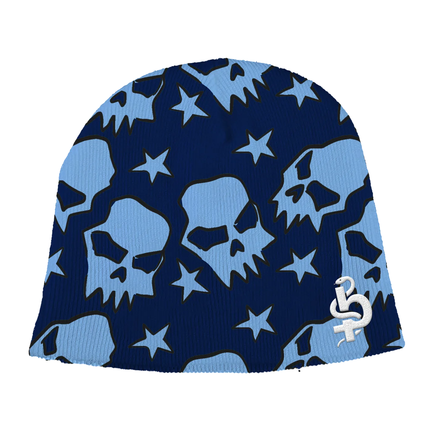 blackbear Hair Skull Beanie