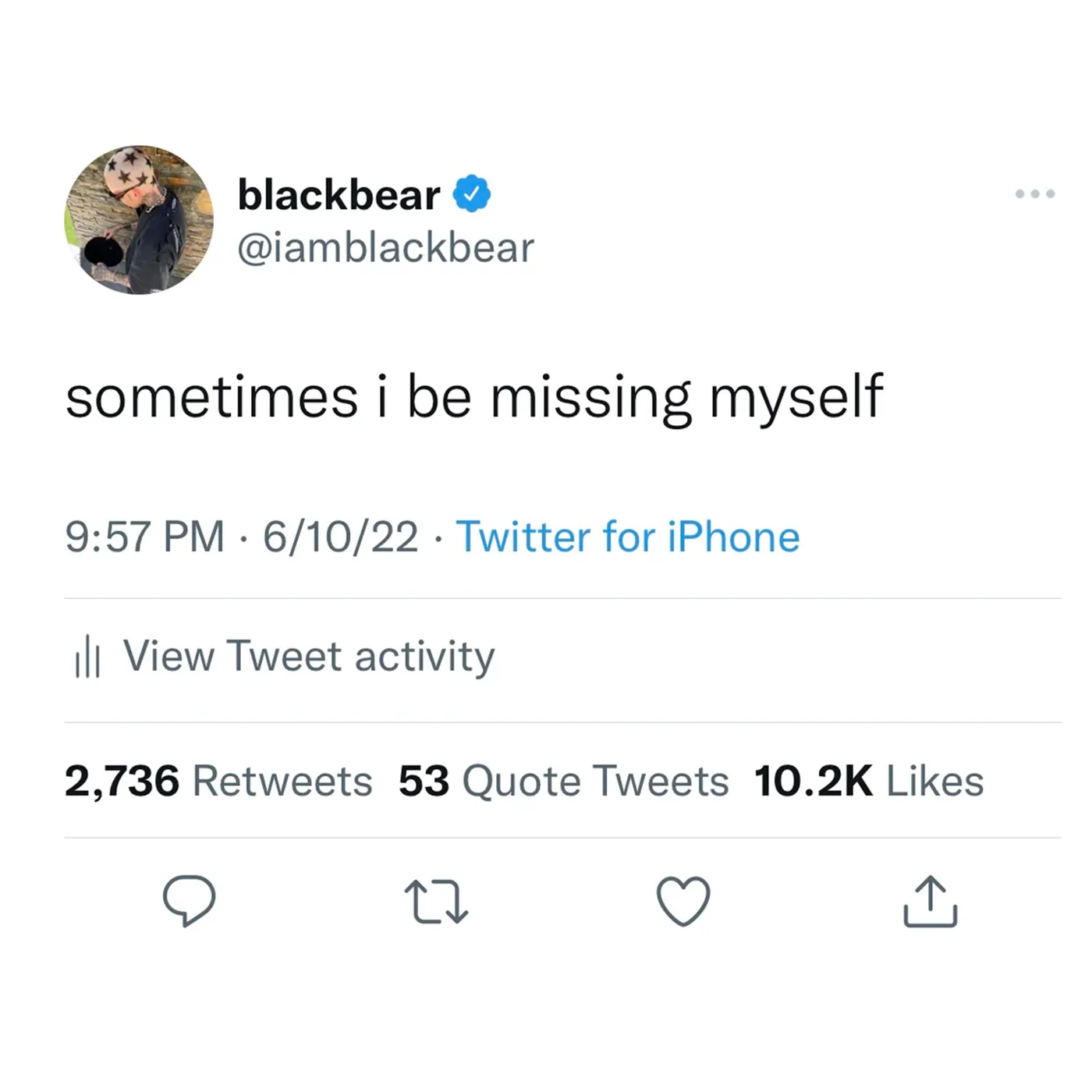 blackbear Sometimes I Be Missing Myself Hoodie