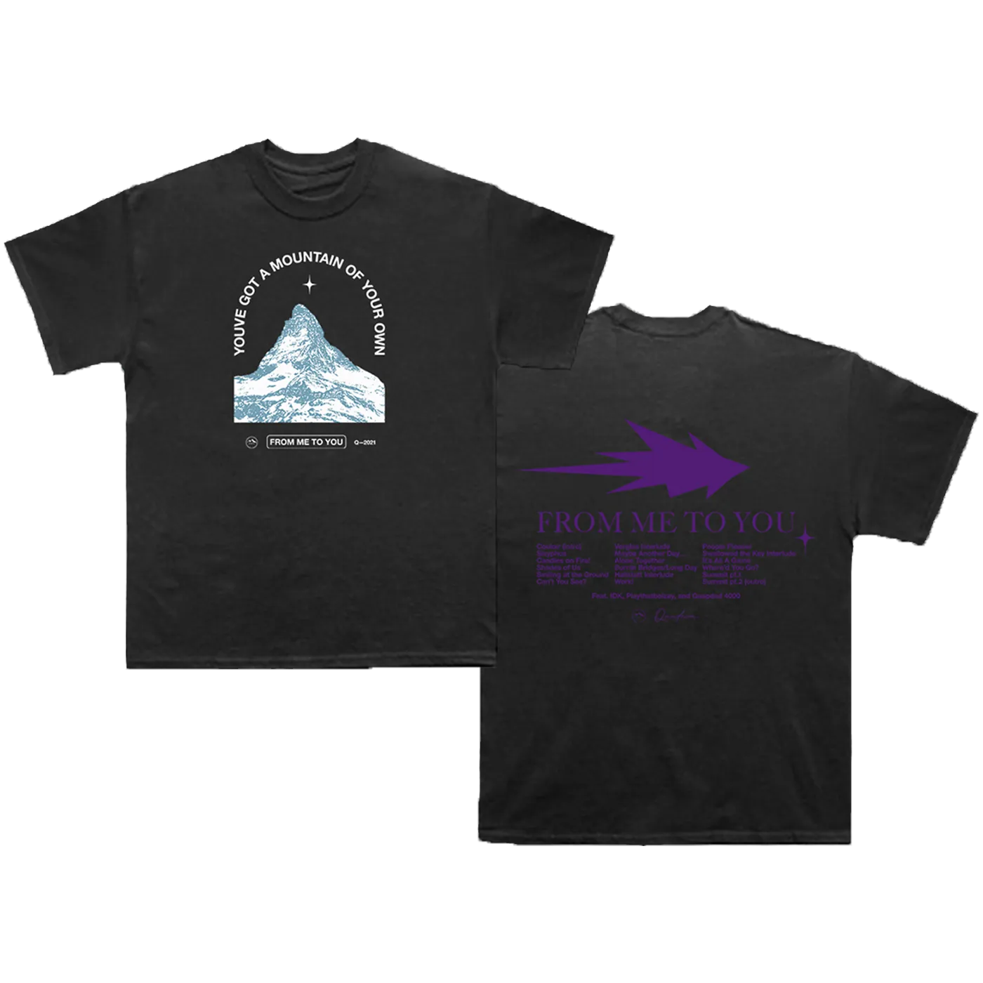 Quadeca Sisyphus Tee - Black