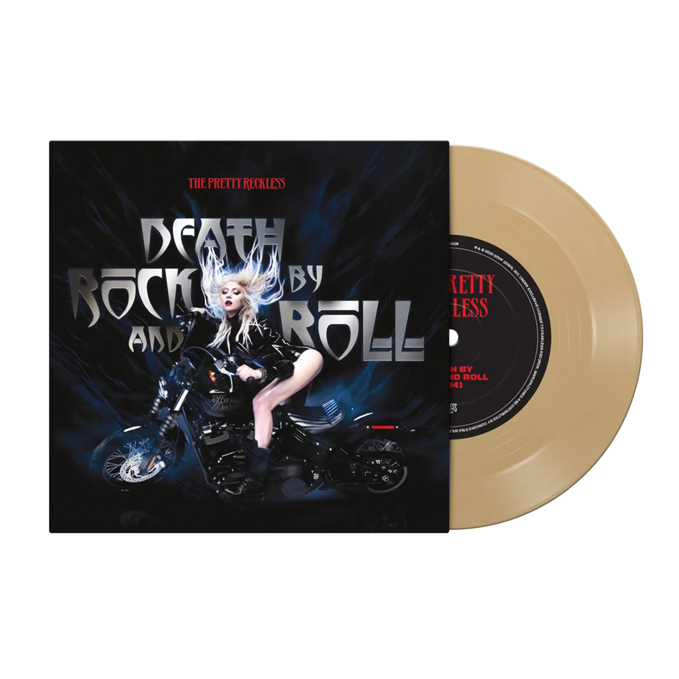 The Pretty Reckless - Death by Rock and Roll 7" - Metallic Gold (Vinyl)