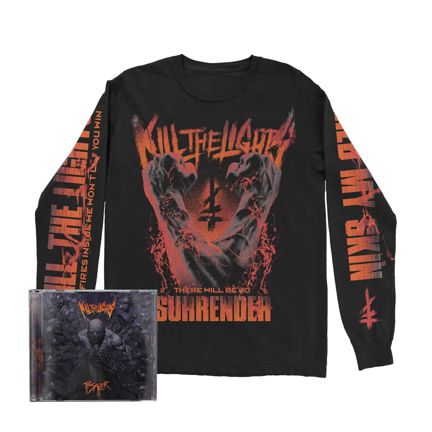 Kill The Lights No Surrender Long Sleeve + CD Bundle