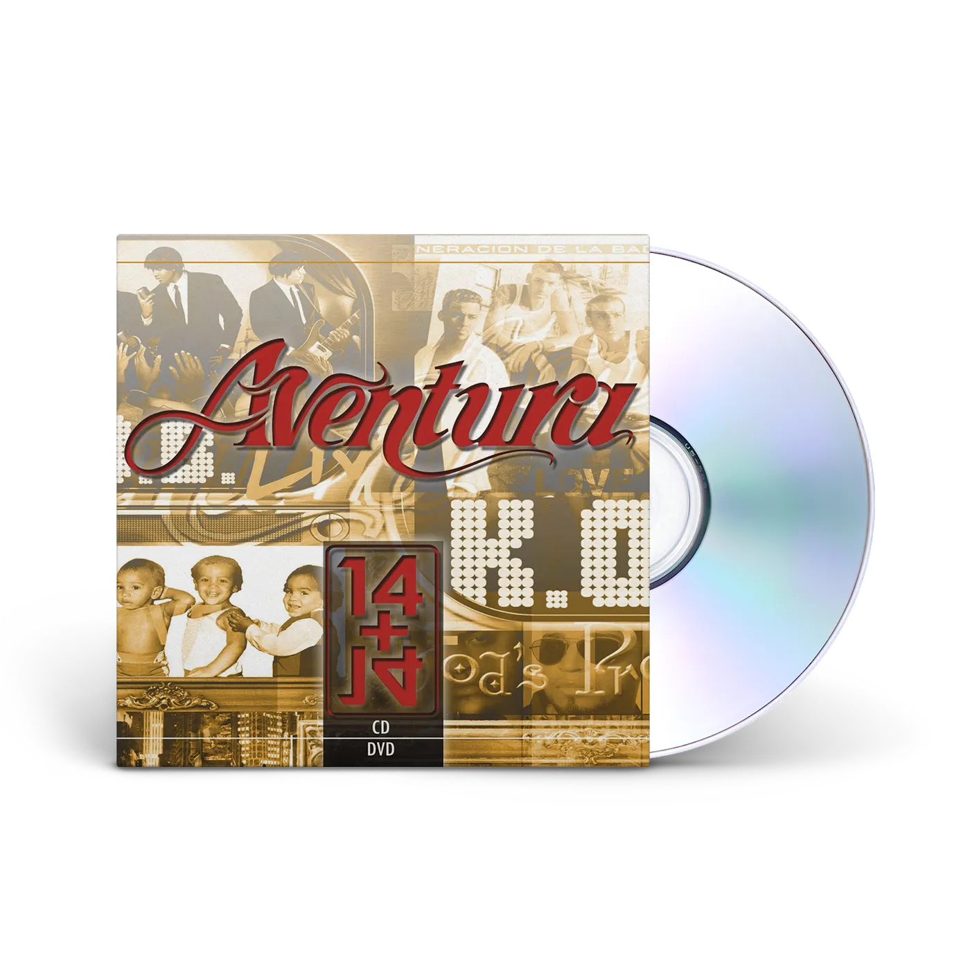 Aventura 14 Plus 14 CD/DVD