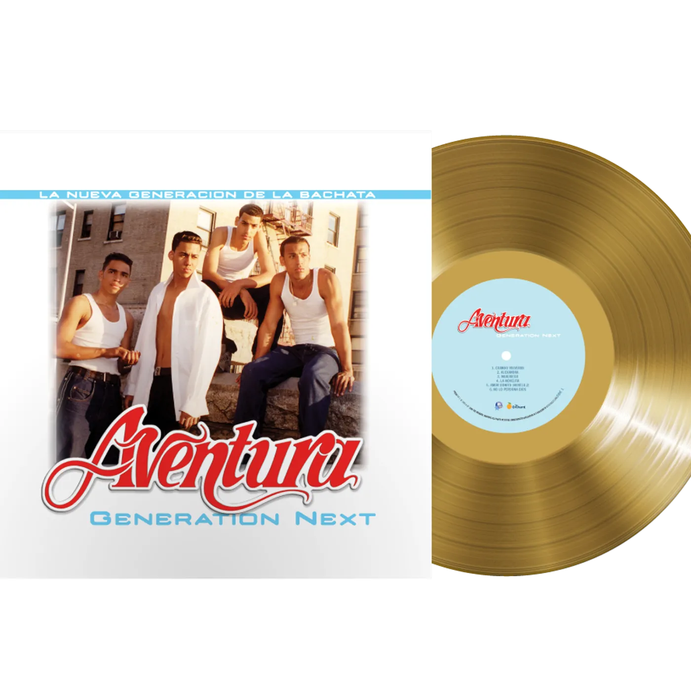 Aventura Generation Next Ltd. Ed. Gold LP (Vinyl)