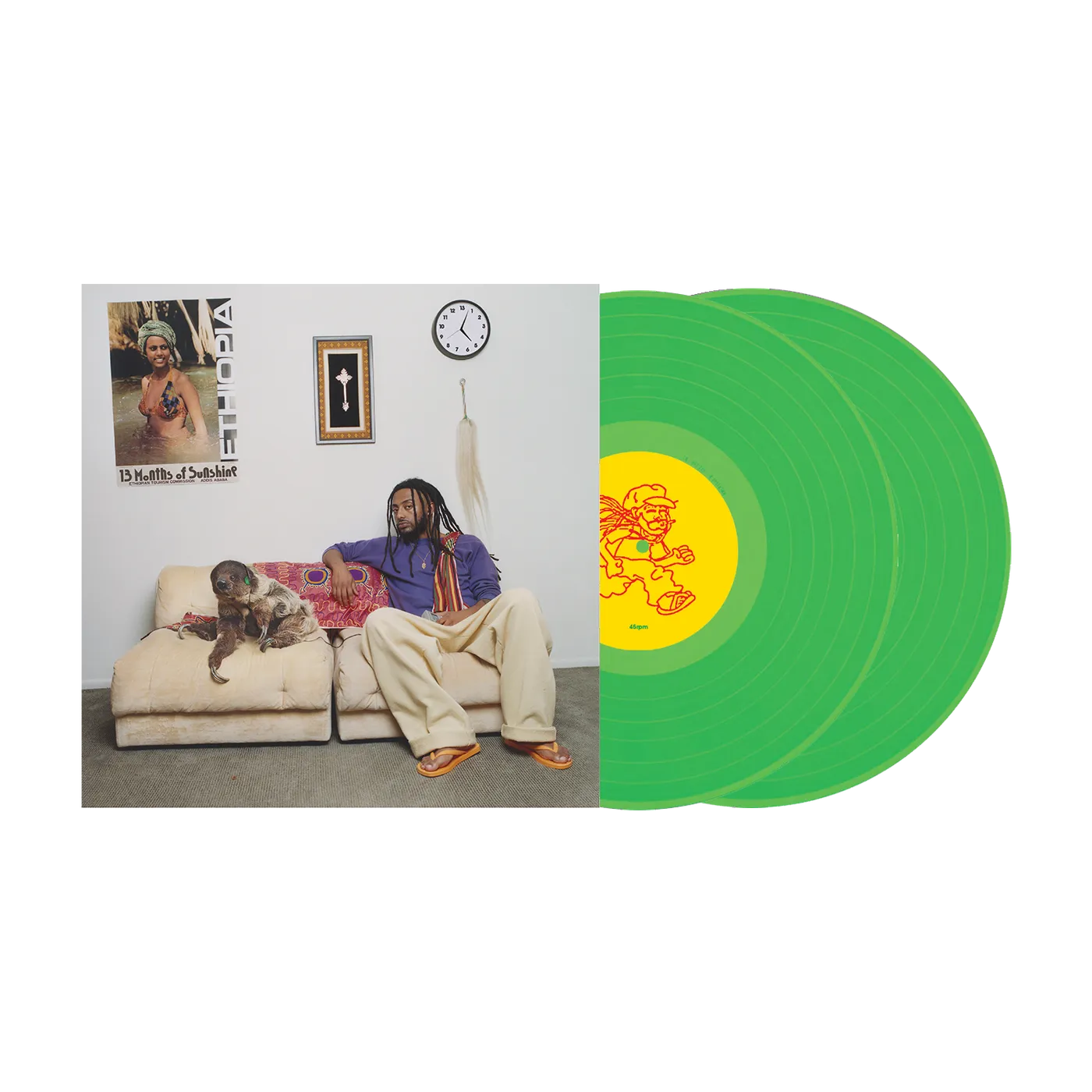 Aminé 13 Months of Sunshine Vinyl (Green Disc)
