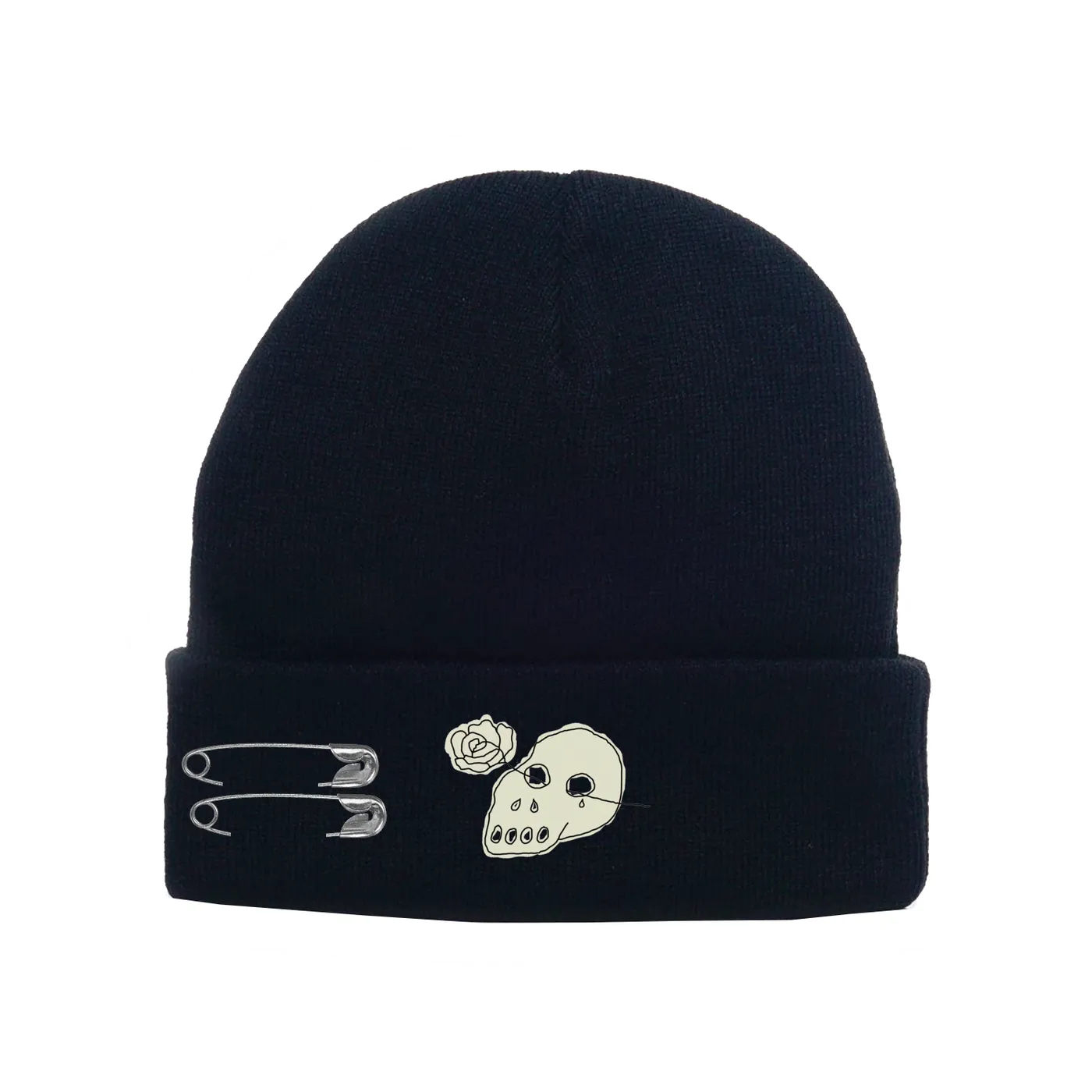 Trevor Daniel Safety Pin Beanie