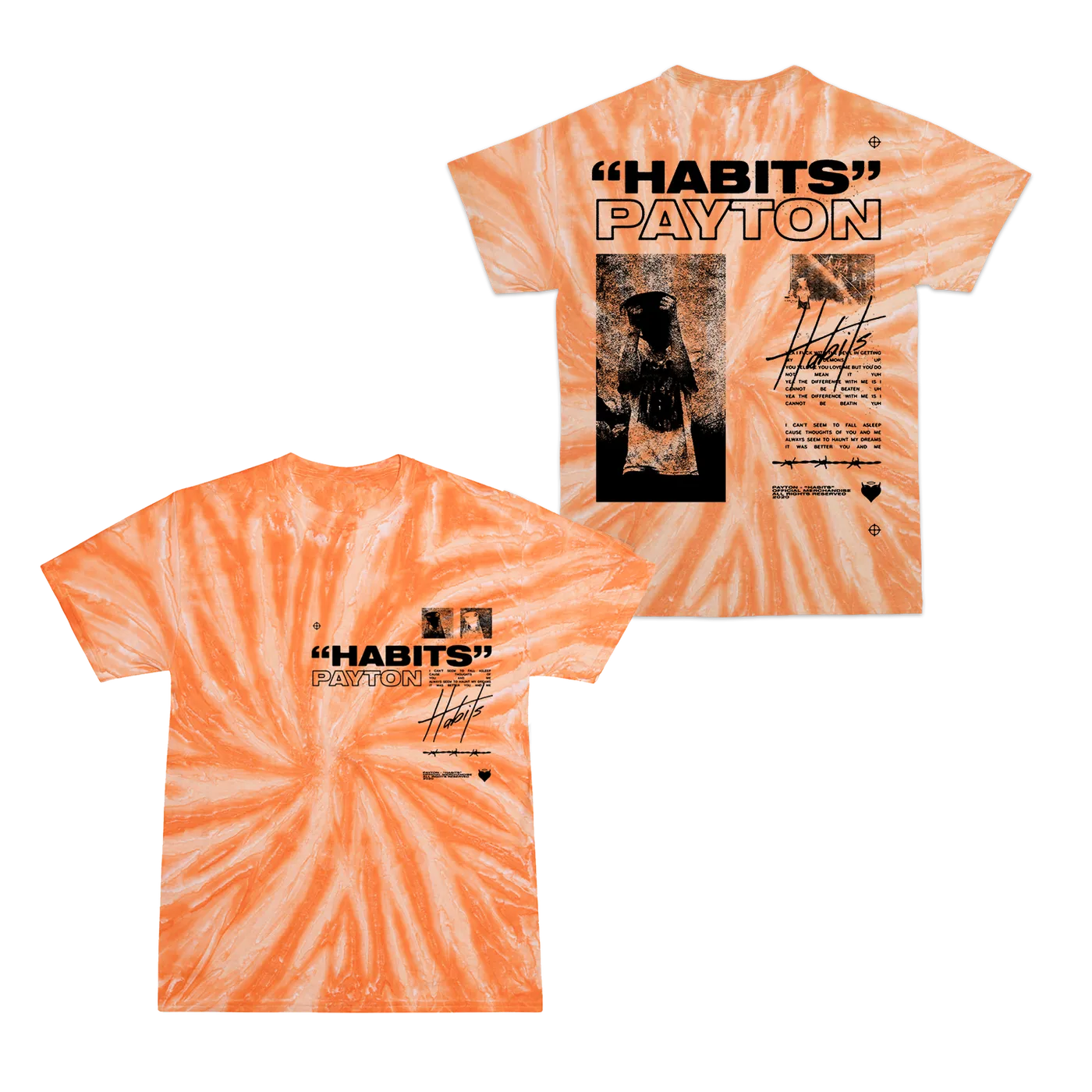 payton Habits Dye Tee