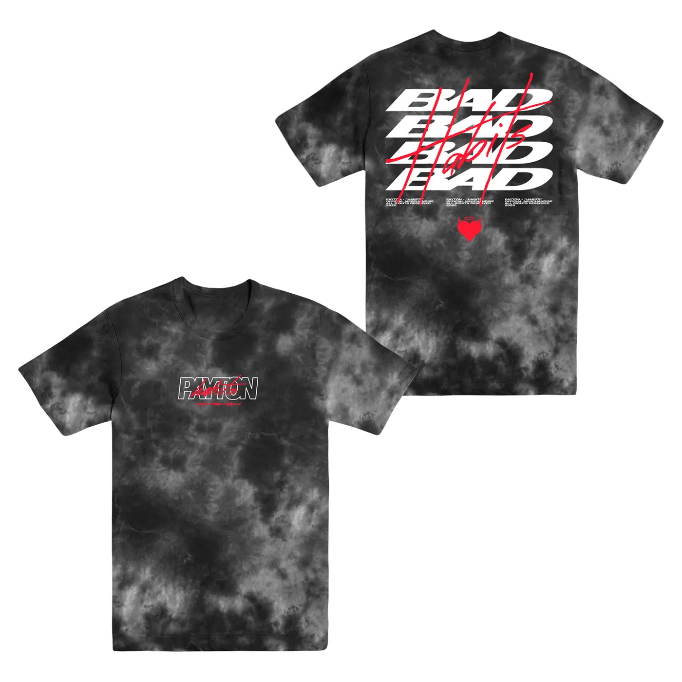 payton Bad Habits Dye Tee