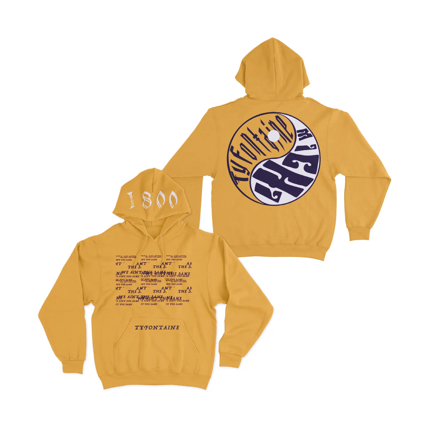TyFontaine WATS Hoodie - Yellow