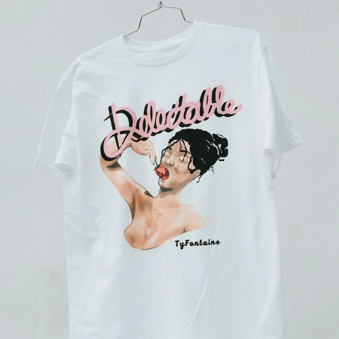 TyFontaine Delectable Tee - White