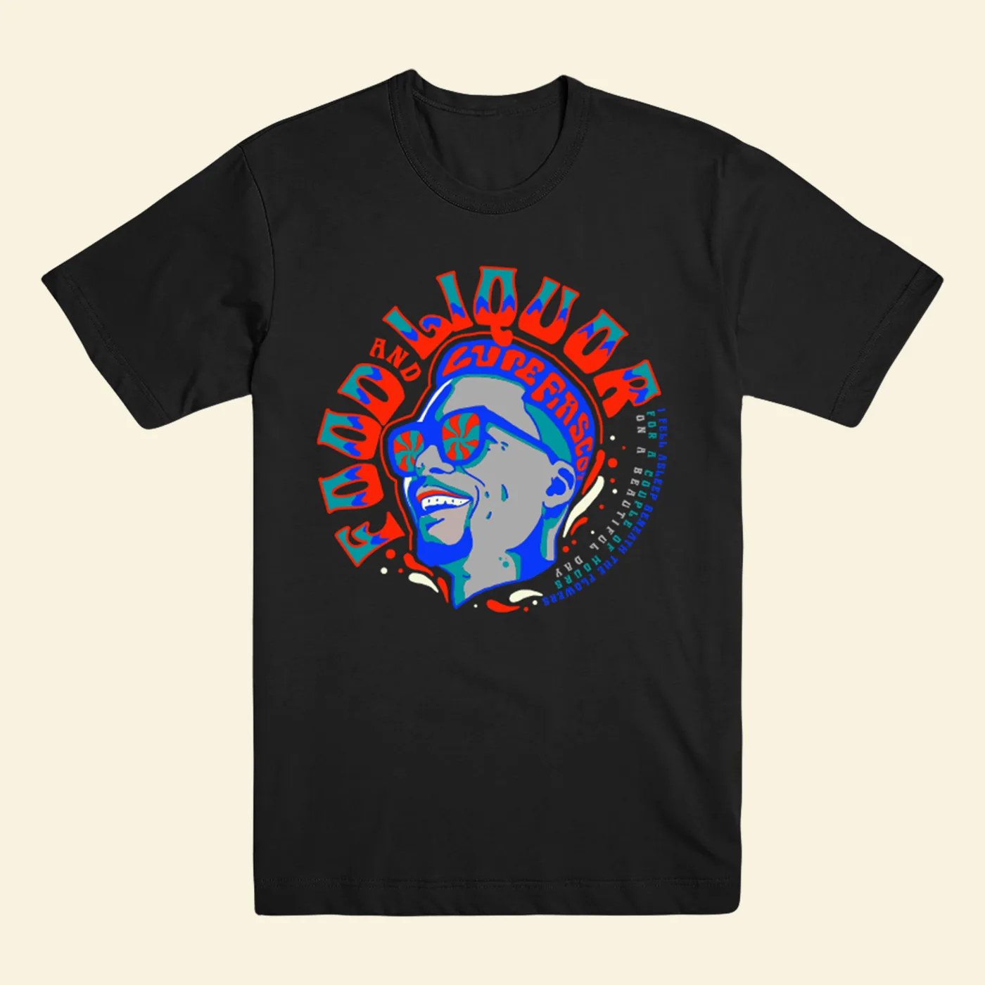 Lupe Fiasco's Food & Liquor 60's Black Tee