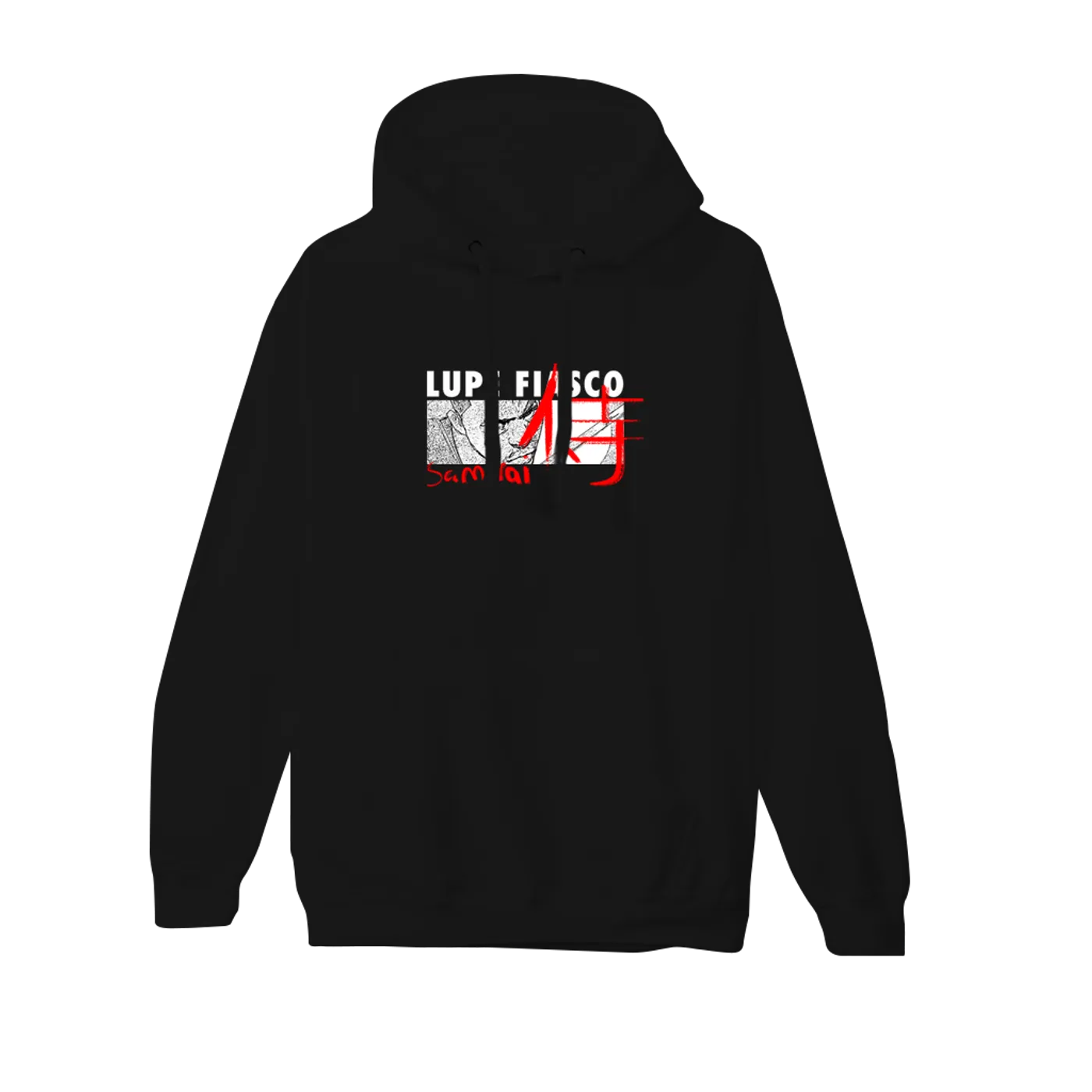 Lupe Fiasco Samurai Album Black Hoodie