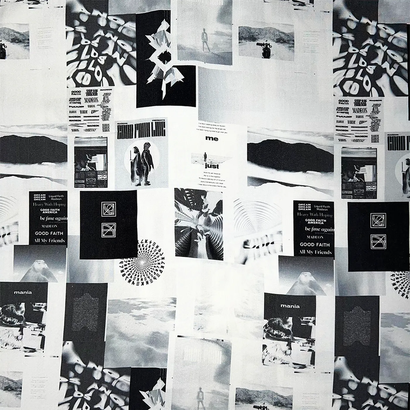 Madeon MURAL BUTTON UP