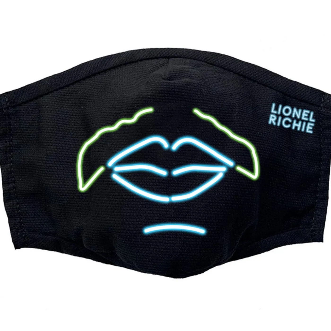 Lionel Richie Neon Lionel Face Mask