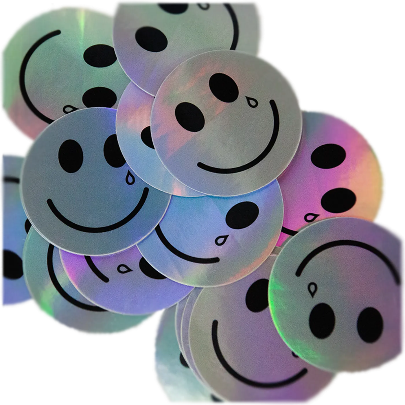 Kacey Musgraves Happy & Sad Holographic Sticker