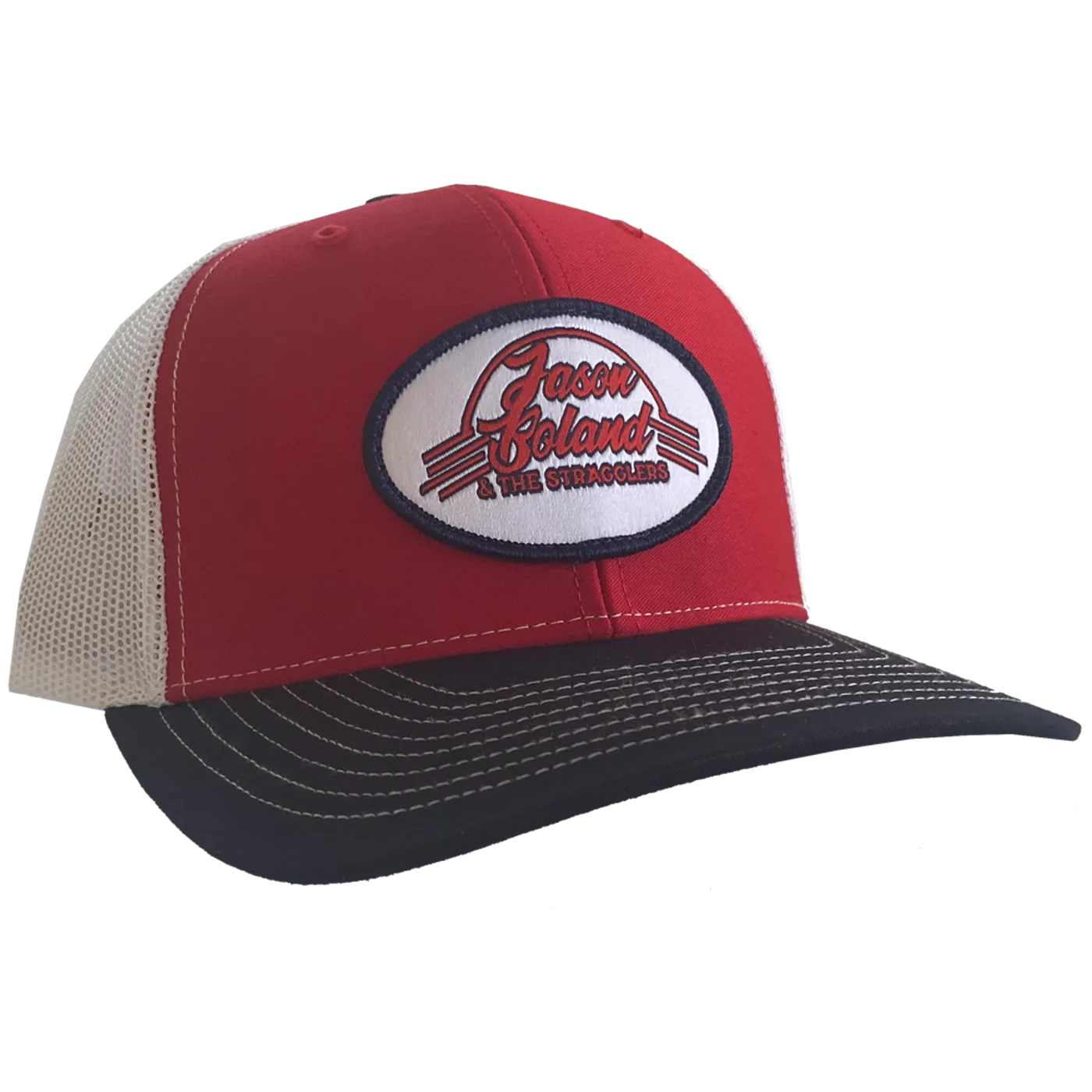 Jason Boland & The Stragglers Red Patch Hat